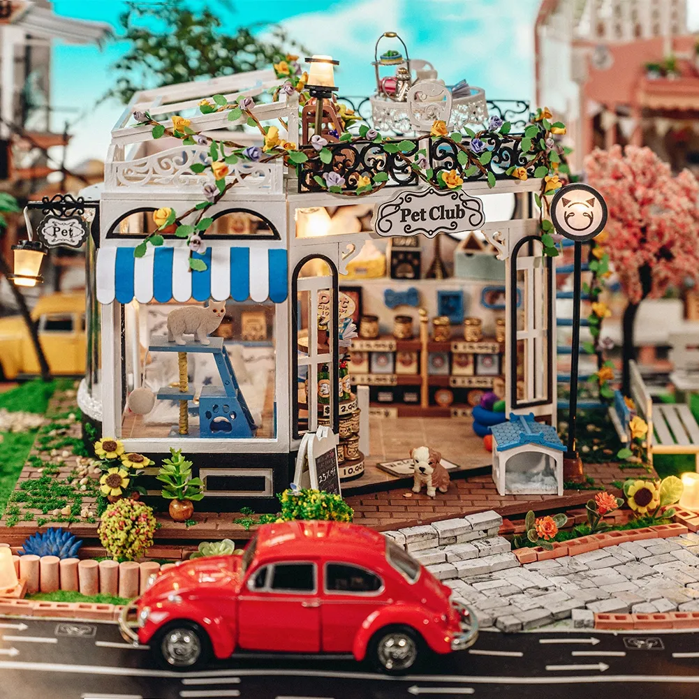DIY Miniature Dollhouse
Rolife Cutebee HYUKBI DIY Booknook Dollhouse Kit 3D Wooden Puzzle
Micro Building Blocks Set
Blindbox plush cute toy