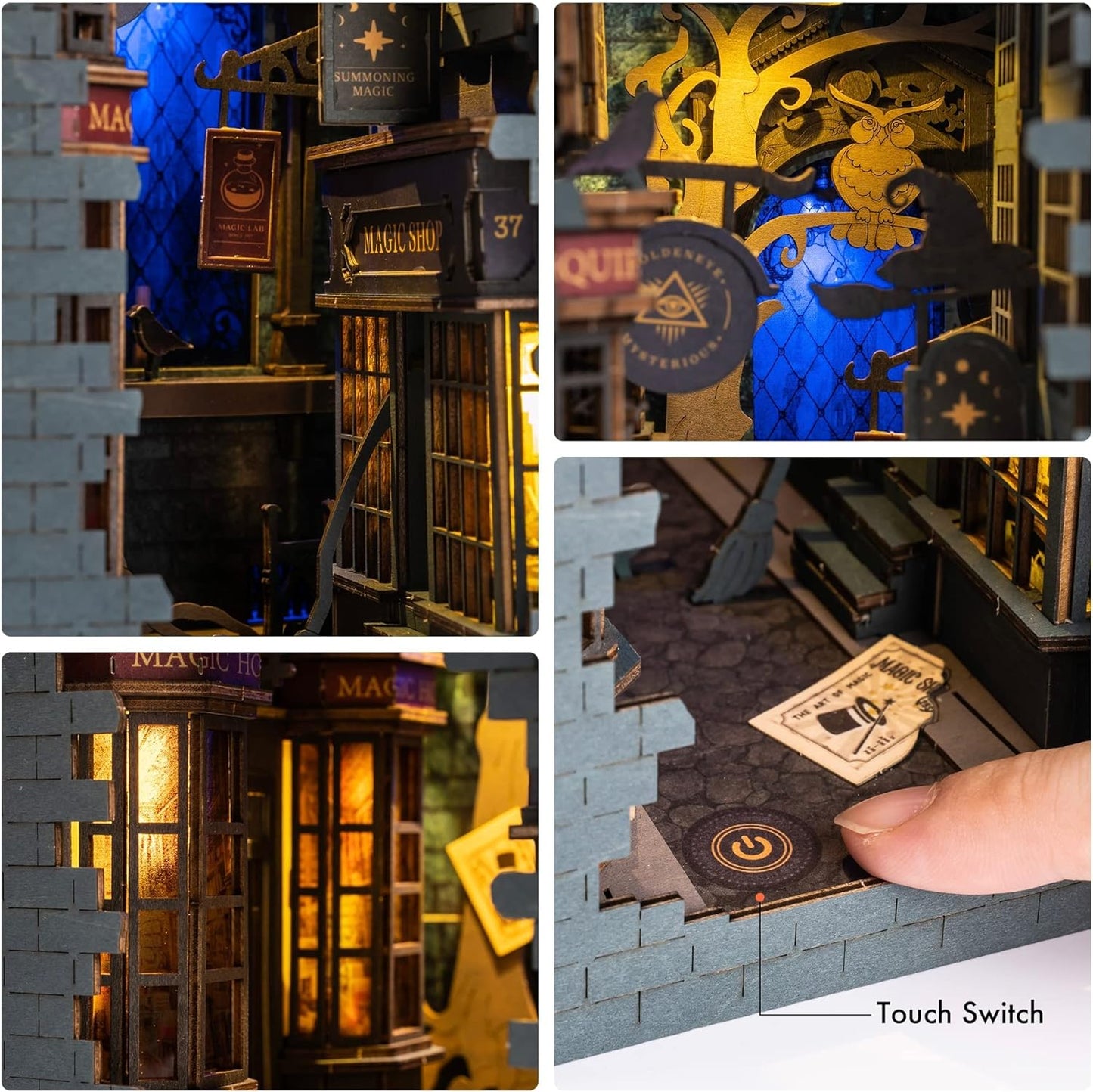 DIY Book Nook Kit-Magic House