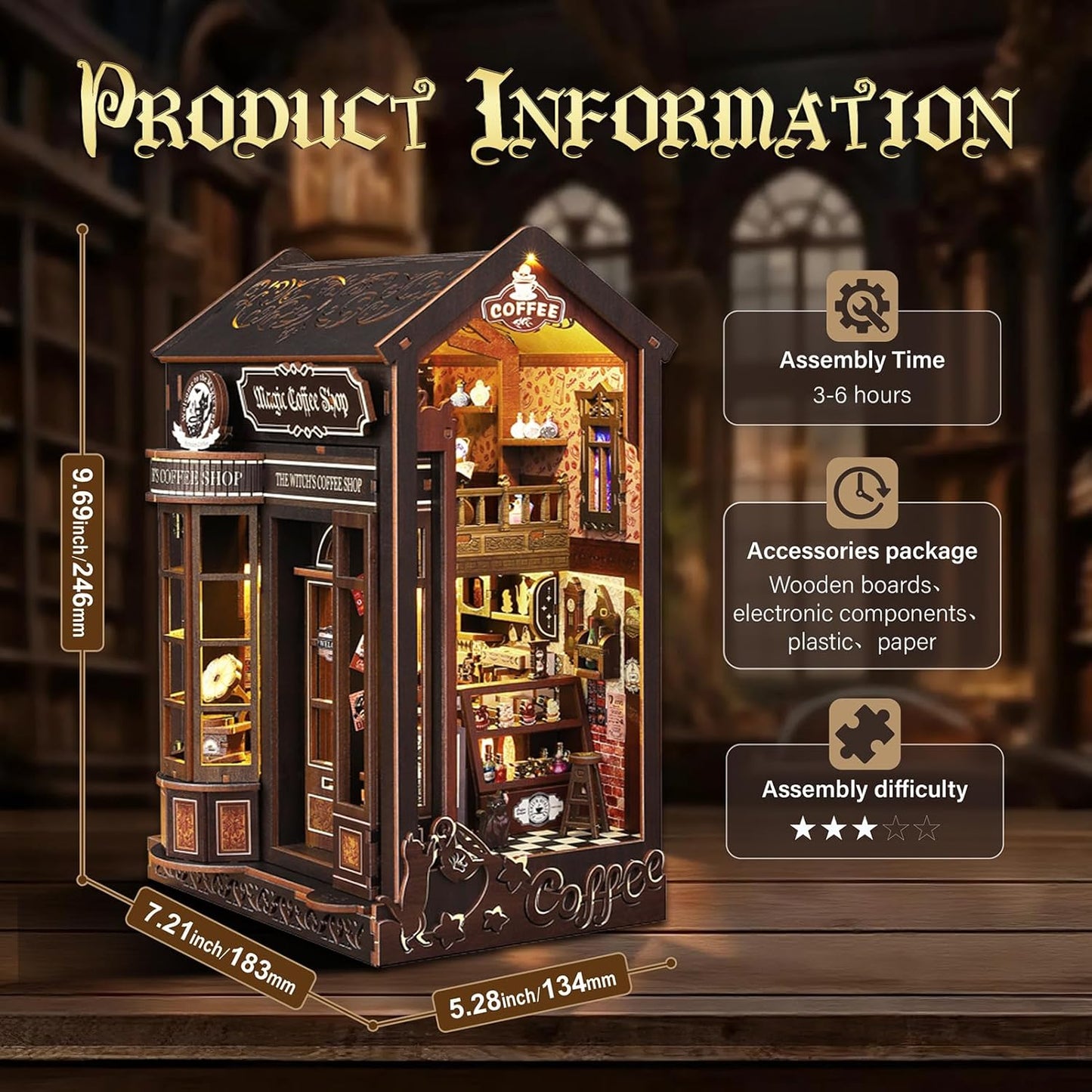 Building block, 1000pcs jigsaw puzzle, 2025 new puzzle, Adult Puzzle, Cartoon Puzzle, jigsaw puzzles,, puzzle 2000, DIY Miniature Dollhouse, Rolife, Cutebee, HYUKBI, DIY Booknook, Bookend, Dollhouse Kit, 3D Wooden Puzzle, Micro Building Blocks Set, Christmas Holiday gift