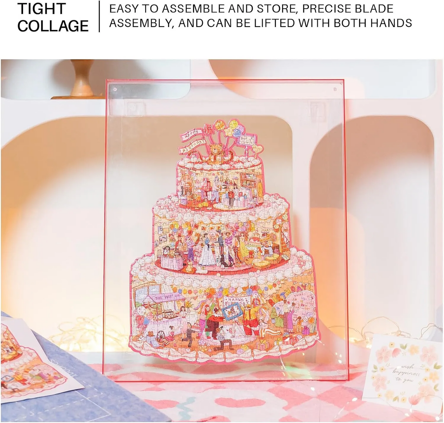 1000pcs jigsaw puzzle, 2025 new puzzle, Adult Puzzle, Cartoon Puzzle, jigsaw puzzles, momibook puzzle, puzzle 2000, Wonderful Tree House Expeditions
DIY Miniature Dollhouse
Rolife Cutebee HYUKBI DIY Booknook Dollhouse Kit 3D Wooden Puzzle
Micro Building Blocks Set
Blindbox plush cute toy