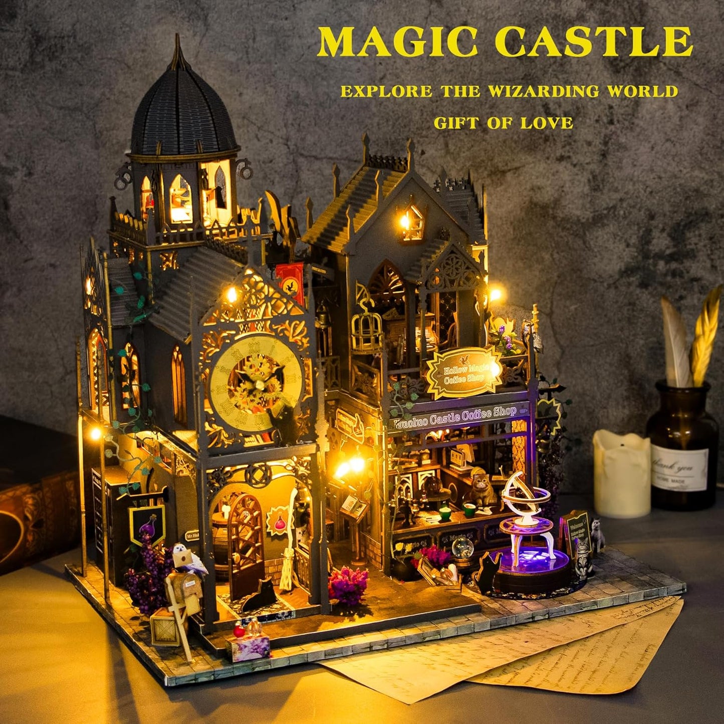 DIY Miniature Dollhouse
Rolife Cutebee HYUKBI DIY Booknook Dollhouse Kit 3D Wooden Puzzle
Micro Building Blocks Set
Blindbox plush cute toy