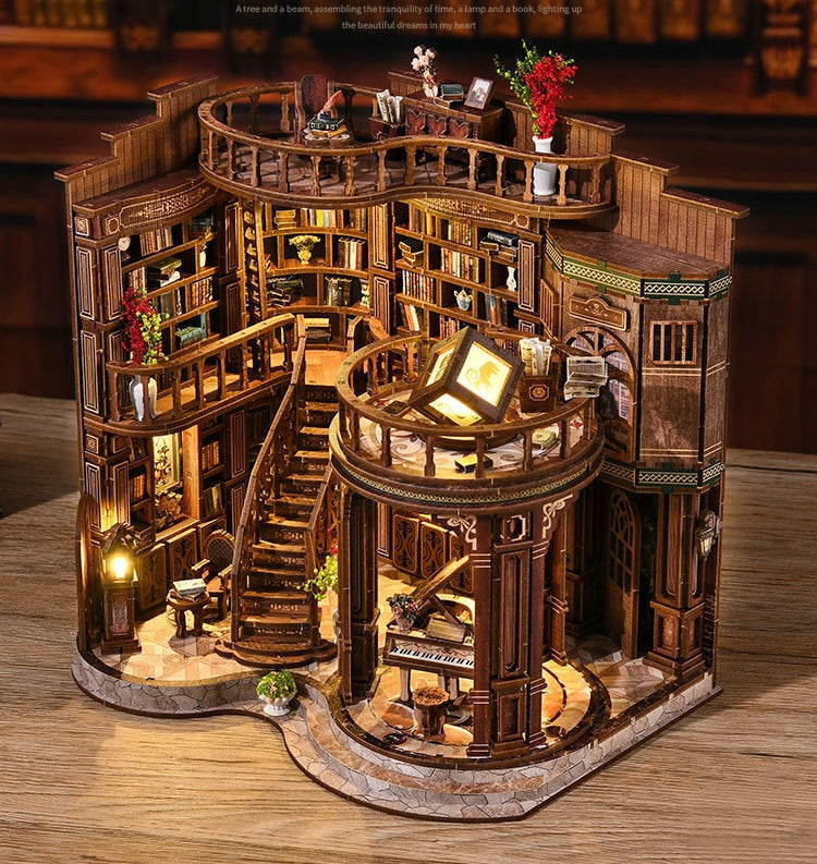 Building block, 1000pcs jigsaw puzzle, 2025 new puzzle, Adult Puzzle, Cartoon Puzzle, jigsaw puzzles,, puzzle 2000, DIY Miniature Dollhouse, Rolife, Cutebee, HYUKBI, DIY Booknook, Bookend, Dollhouse Kit, 3D Wooden Puzzle, Micro Building Blocks Set, Christmas Holiday gift