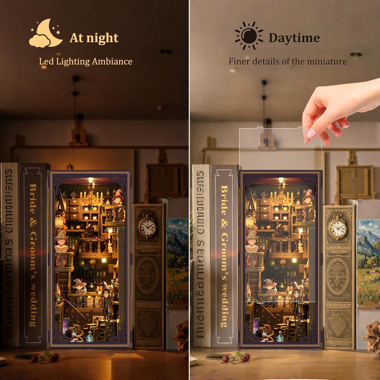 Building block, 1000pcs jigsaw puzzle, 2025 new puzzle, Adult Puzzle, Cartoon Puzzle, jigsaw puzzles,, puzzle 2000, DIY Miniature Dollhouse, Rolife, Cutebee, HYUKBI, DIY Booknook, Bookend, Dollhouse Kit, 3D Wooden Puzzle, Micro Building Blocks Set, Christmas Holiday gift