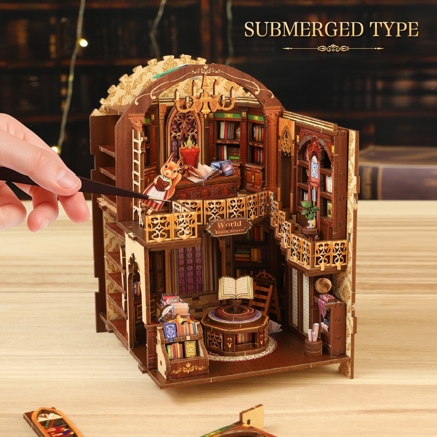 Building block, 1000pcs jigsaw puzzle, 2025 new puzzle, Adult Puzzle, Cartoon Puzzle, jigsaw puzzles,, puzzle 2000, DIY Miniature Dollhouse, Rolife, Cutebee, HYUKBI, DIY Booknook, Bookend, Dollhouse Kit, 3D Wooden Puzzle, Micro Building Blocks Set, Christmas Holiday gift