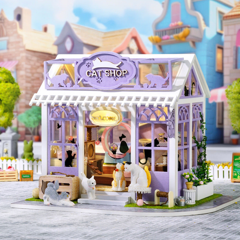 DIY Miniature Dollhouse
Rolife Cutebee HYUKBI DIY Booknook Dollhouse Kit 3D Wooden Puzzle
Micro Building Blocks Set
Blindbox plush cute toy