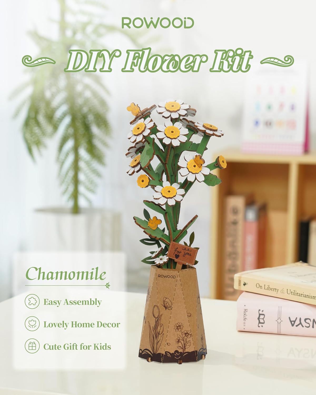 Blossom Bouquet Wooden 3D Puzzles
