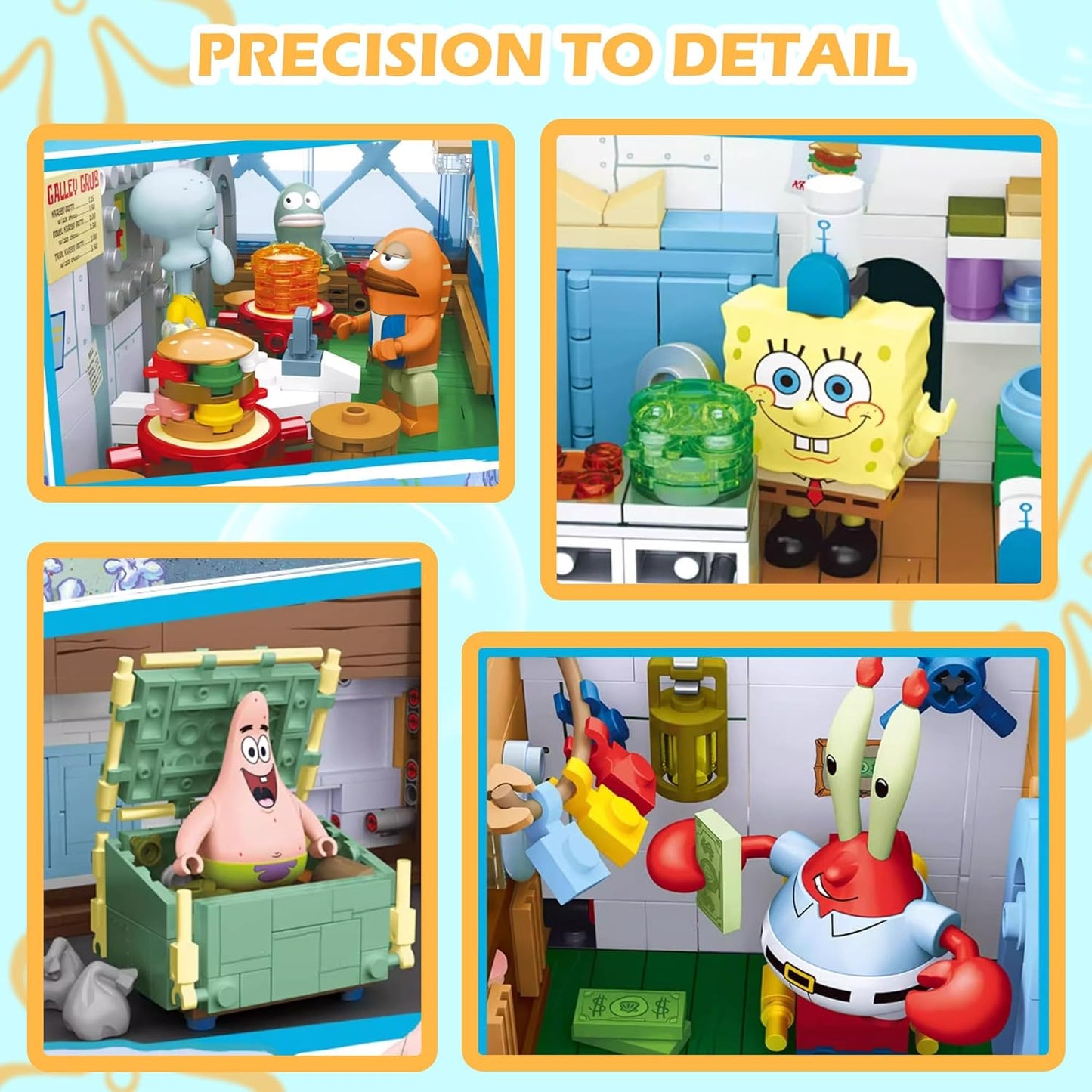 Sponge Bob Building block 1000pcs jigsaw puzzle, 2025 new puzzle, Adult Puzzle, Cartoon Puzzle, jigsaw puzzles, momibook puzzle, puzzle 2000, Wonderful Tree House Expeditions
DIY Miniature Dollhouse
Rolife Cutebee HYUKBI DIY Booknook Dollhouse Kit 3D Wooden Puzzle
Micro Building Blocks Set
Blindbox plush cute toy