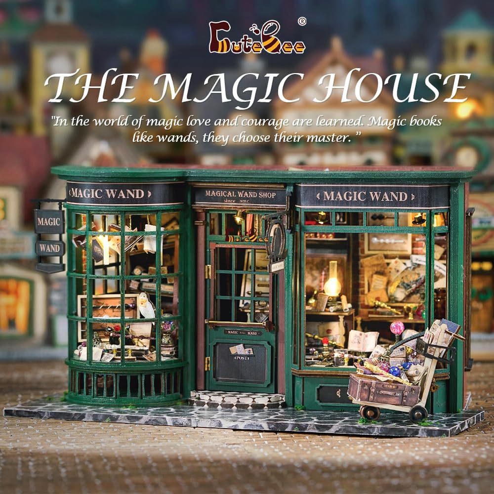DIY Miniature Dollhouse
Rolife Cutebee HYUKBI DIY Booknook Dollhouse Kit 3D Wooden Puzzle
Micro Building Blocks Set
Blindbox plush cute toy
