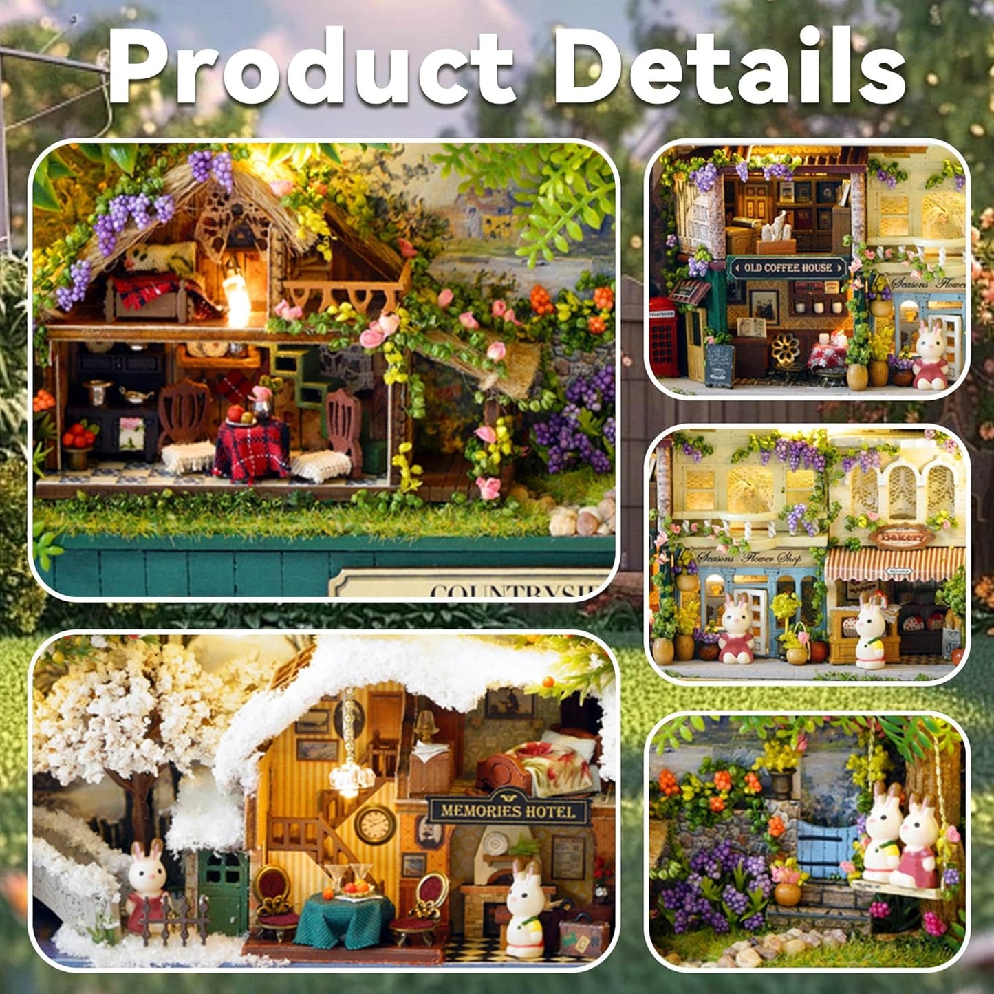 Building block, 1000pcs jigsaw puzzle, 2025 new puzzle, Adult Puzzle, Cartoon Puzzle, jigsaw puzzles,, puzzle 2000, DIY Miniature Dollhouse, Rolife, Cutebee, HYUKBI, DIYBooknook, Dollhouse Kit, 3D Wooden Puzzle, Micro Building Blocks Set