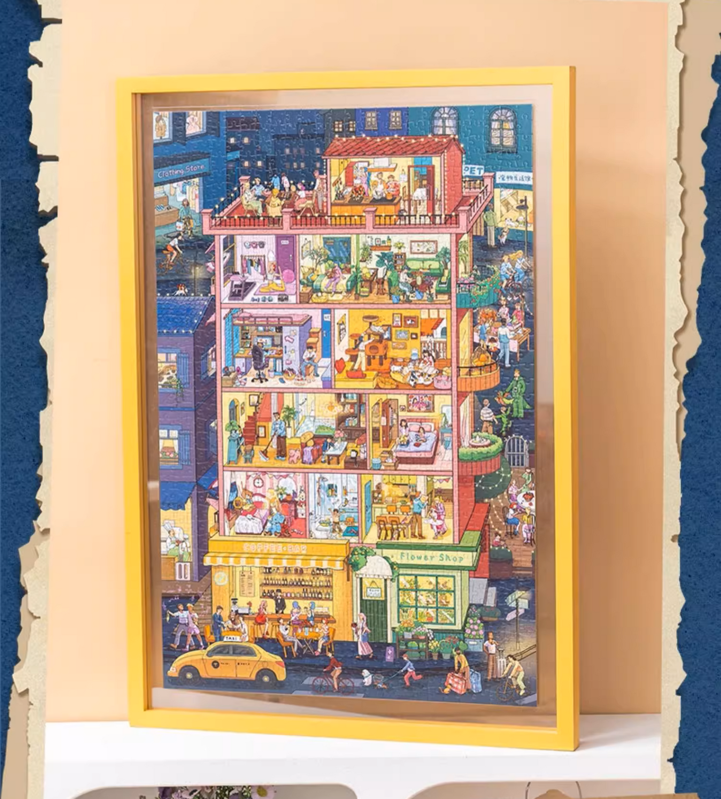 Sponge Bob Building block 1000pcs jigsaw puzzle, 2025 new puzzle, Adult Puzzle, Cartoon Puzzle, jigsaw puzzles, momibook puzzle, puzzle 2000, Wonderful Tree House Expeditions
DIY Miniature Dollhouse
Rolife Cutebee HYUKBI DIY Booknook Dollhouse Kit 3D Wooden Puzzle
Micro Building Blocks Set
Blindbox plush cute toy