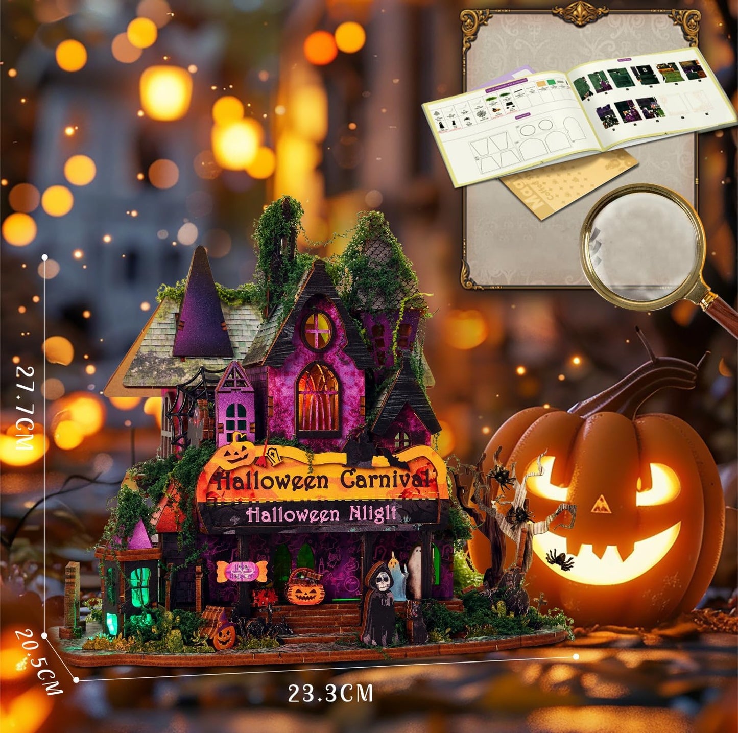Building block, 1000pcs jigsaw puzzle, 2025 new puzzle, Adult Puzzle, Cartoon Puzzle, jigsaw puzzles,, puzzle 2000, DIY Miniature Dollhouse, Rolife, Cutebee, HYUKBI, DIY Booknook, Bookend, Dollhouse Kit, 3D Wooden Puzzle, Micro Building Blocks Set, Christmas Holiday gift