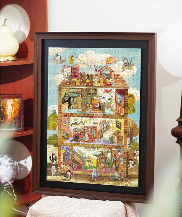Building block, 1000pcs jigsaw puzzle, 2025 new puzzle, Adult Puzzle, Cartoon Puzzle, jigsaw puzzles,, puzzle 2000, DIY Miniature Dollhouse, Rolife, Cutebee, HYUKBI, DIYBooknook, Dollhouse Kit, 3D Wooden Puzzle, Micro Building Blocks Set, home decor, table decor