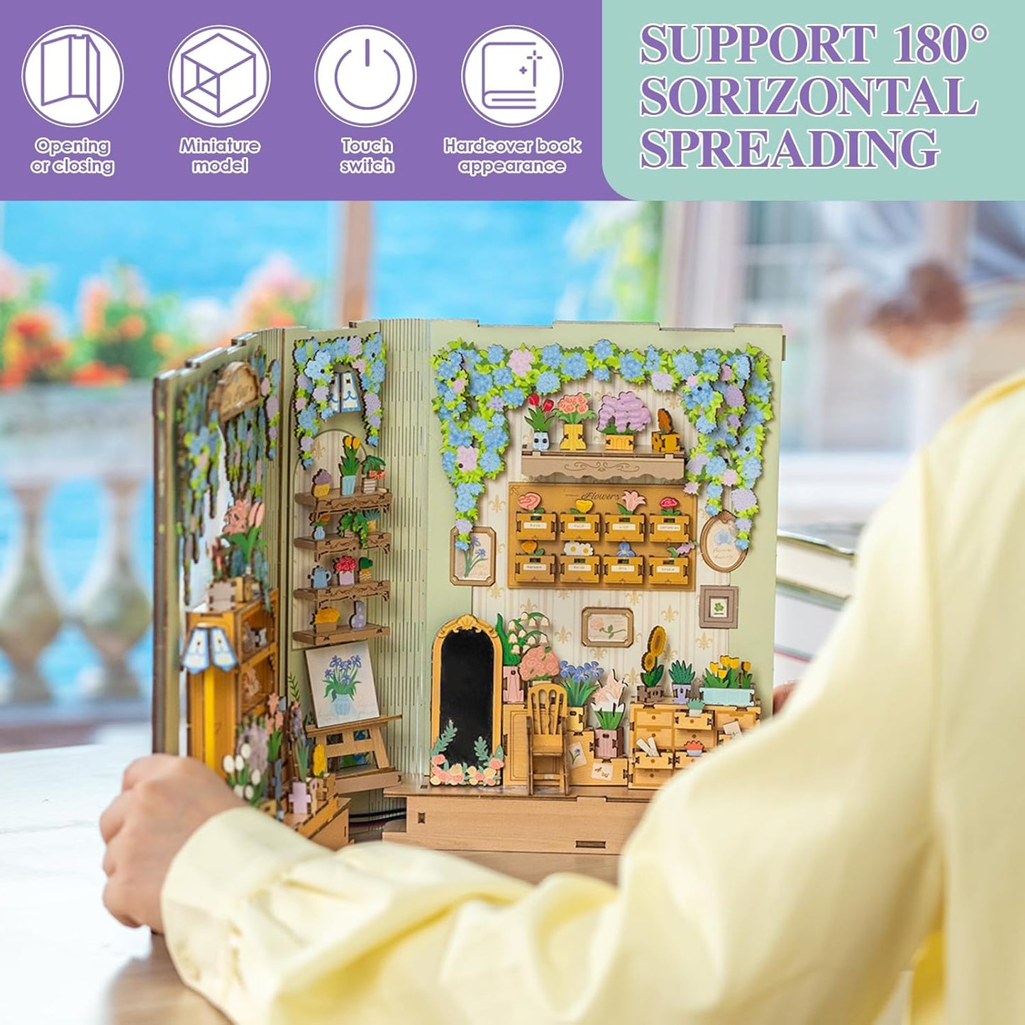 DIY Miniature Dollhouse
Rolife Cutebee HYUKBI DIY Booknook Dollhouse Kit 3D Wooden Puzzle
Micro Building Blocks Set
Blindbox plush cute toy