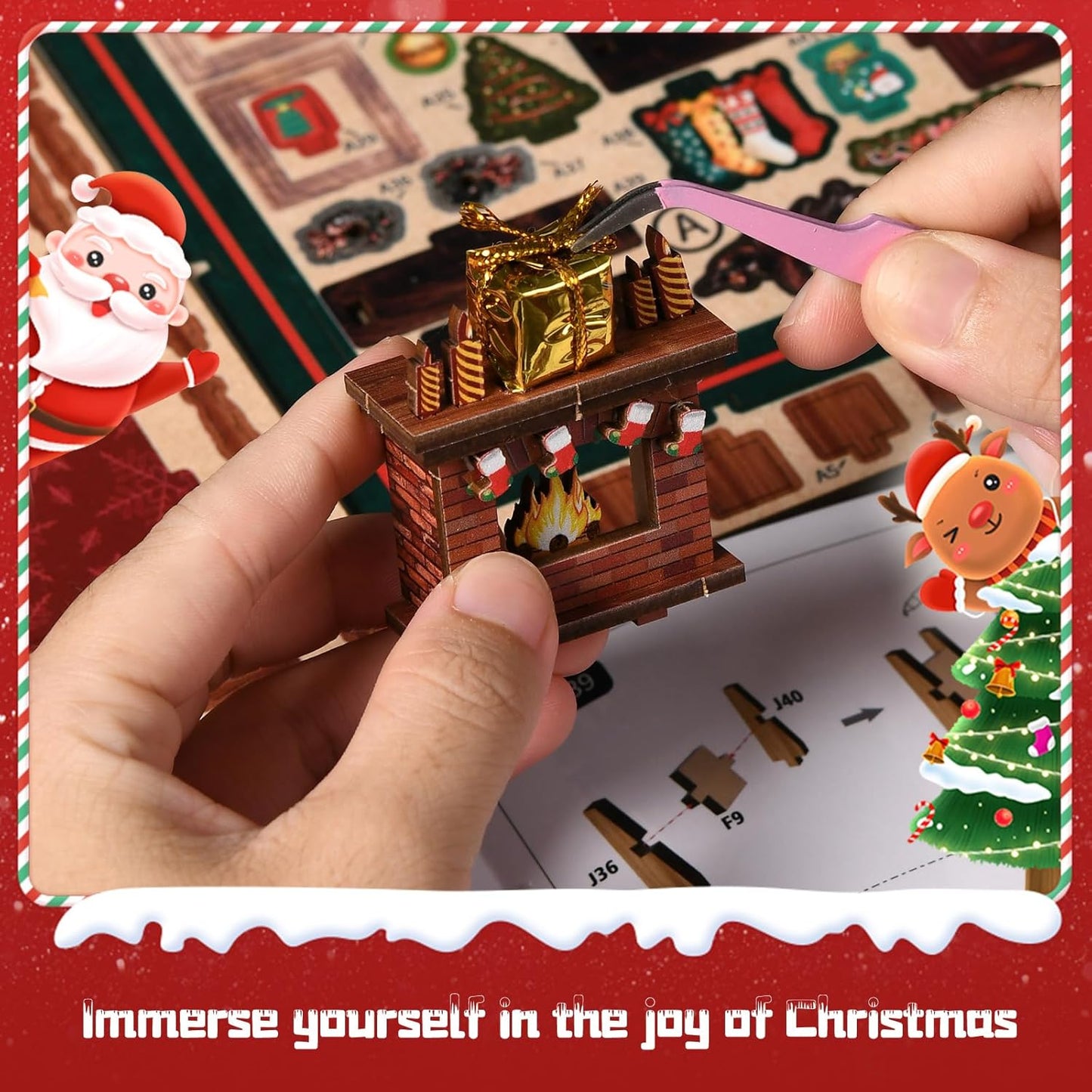 Building block, 1000pcs jigsaw puzzle, 2025 new puzzle, Adult Puzzle, Cartoon Puzzle, jigsaw puzzles,, puzzle 2000, DIY Miniature Dollhouse, Rolife, Cutebee, HYUKBI, DIYBooknook, Dollhouse Kit, 3D Wooden Puzzle, Micro Building Blocks Set, Christmas Holiday gift