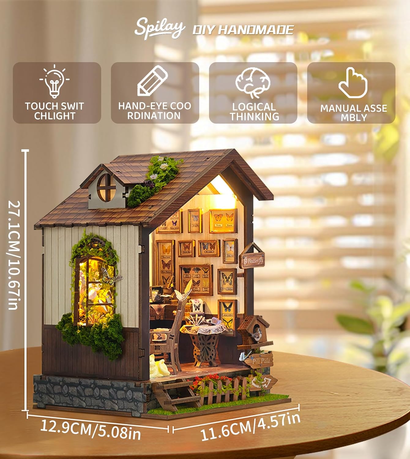 Building block, 1000pcs jigsaw puzzle, 2025 new puzzle, Adult Puzzle, Cartoon Puzzle, jigsaw puzzles,, puzzle 2000, DIY Miniature Dollhouse, Rolife, Cutebee, HYUKBI, DIY Booknook, Bookend, Dollhouse Kit, 3D Wooden Puzzle, Micro Building Blocks Set, Christmas Holiday gift