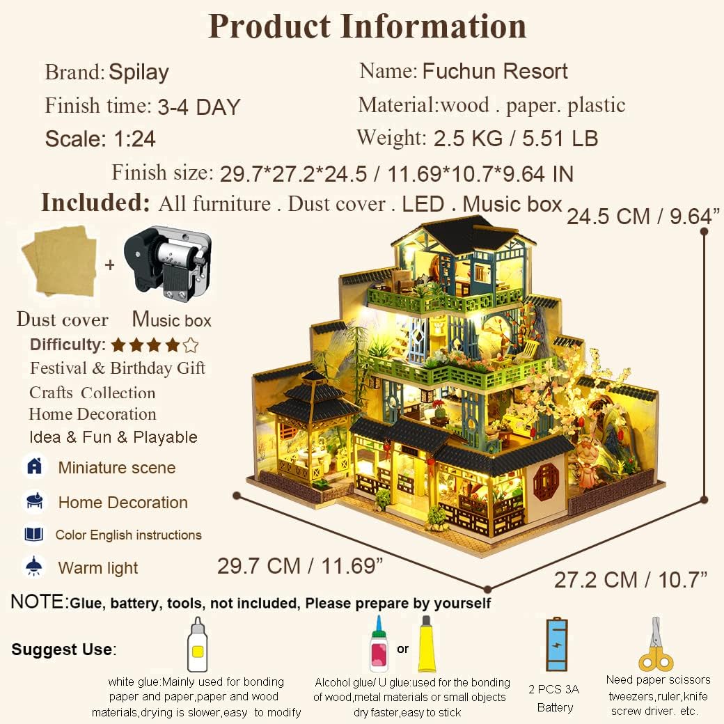 DIY Miniature Dollhouse
Rolife Cutebee HYUKBI DIY Booknook Dollhouse Kit 3D Wooden Puzzle
Micro Building Blocks Set
Blindbox plush cute toy