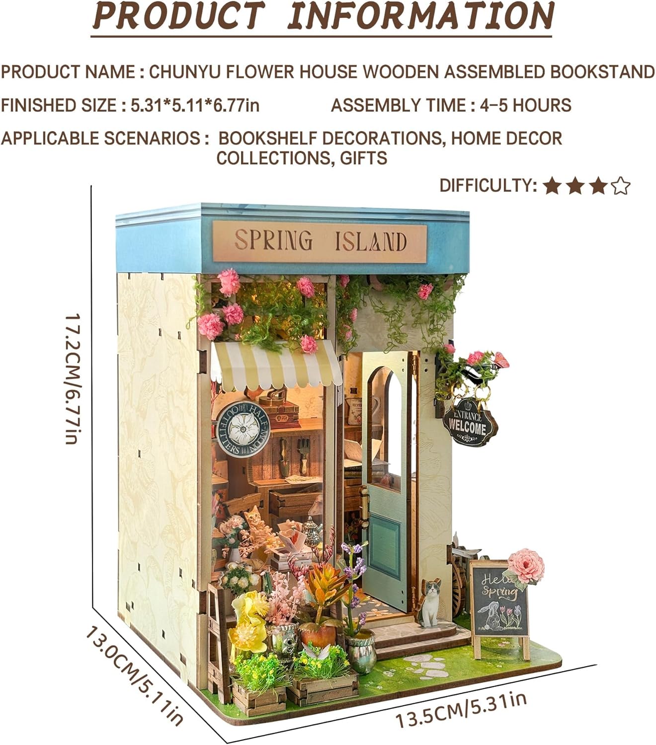 DIY Miniature Dollhouse
Rolife Cutebee HYUKBI DIY Booknook Dollhouse Kit 3D Wooden Puzzle
Micro Building Blocks Set
Blindbox plush cute toy