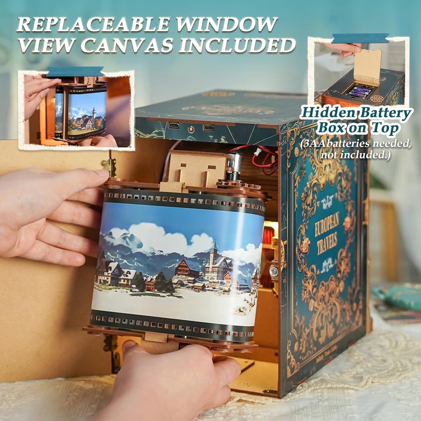 DIY Miniature Dollhouse
Rolife Cutebee HYUKBI DIY Booknook Dollhouse Kit 3D Wooden Puzzle
Micro Building Blocks Set
Blindbox plush cute toy