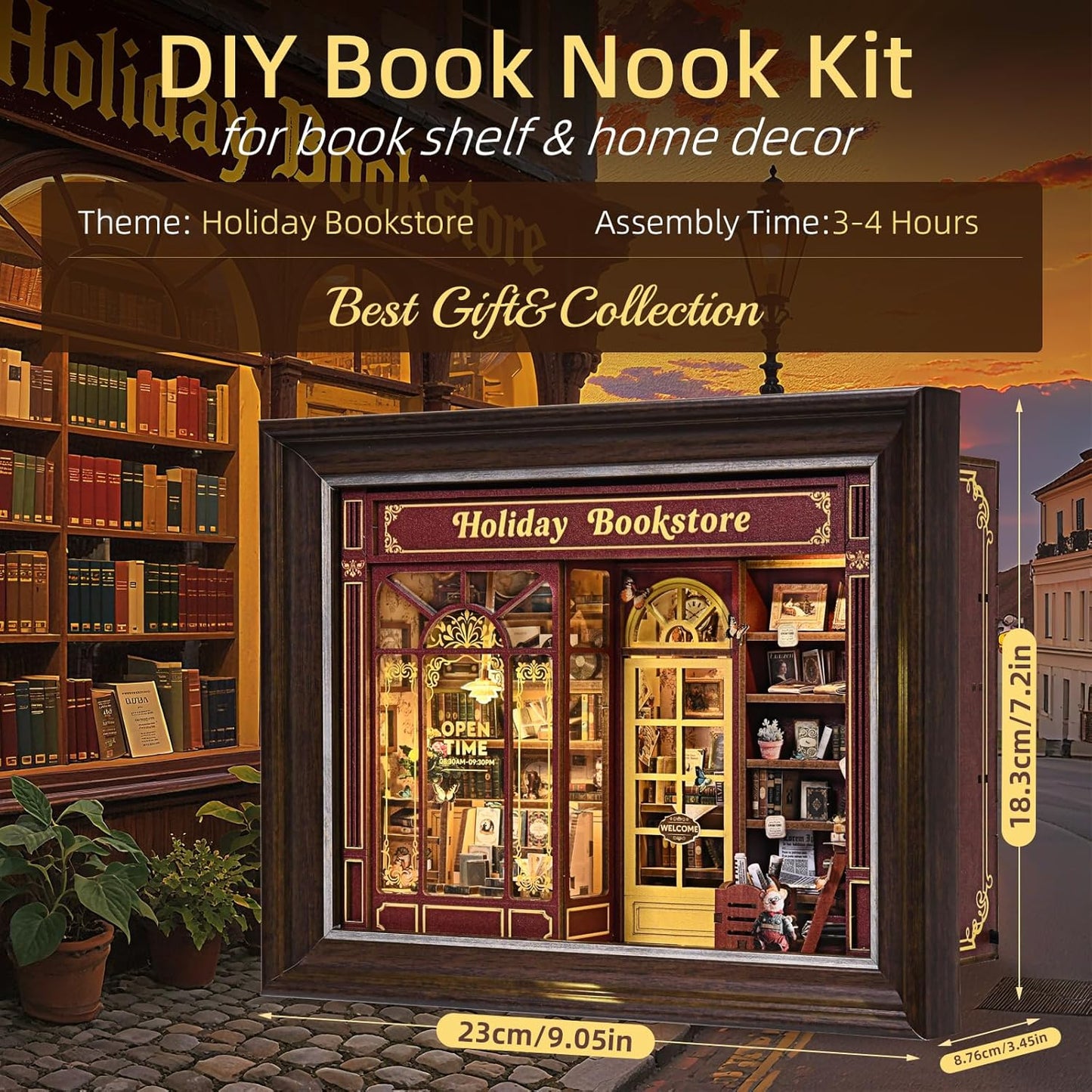 Building block, 1000pcs jigsaw puzzle, 2025 new puzzle, Adult Puzzle, Cartoon Puzzle, jigsaw puzzles,, puzzle 2000, DIY Miniature Dollhouse, Rolife, Cutebee, HYUKBI, DIY Booknook, Bookend, Dollhouse Kit, 3D Wooden Puzzle, Micro Building Blocks Set, Christmas Holiday gift