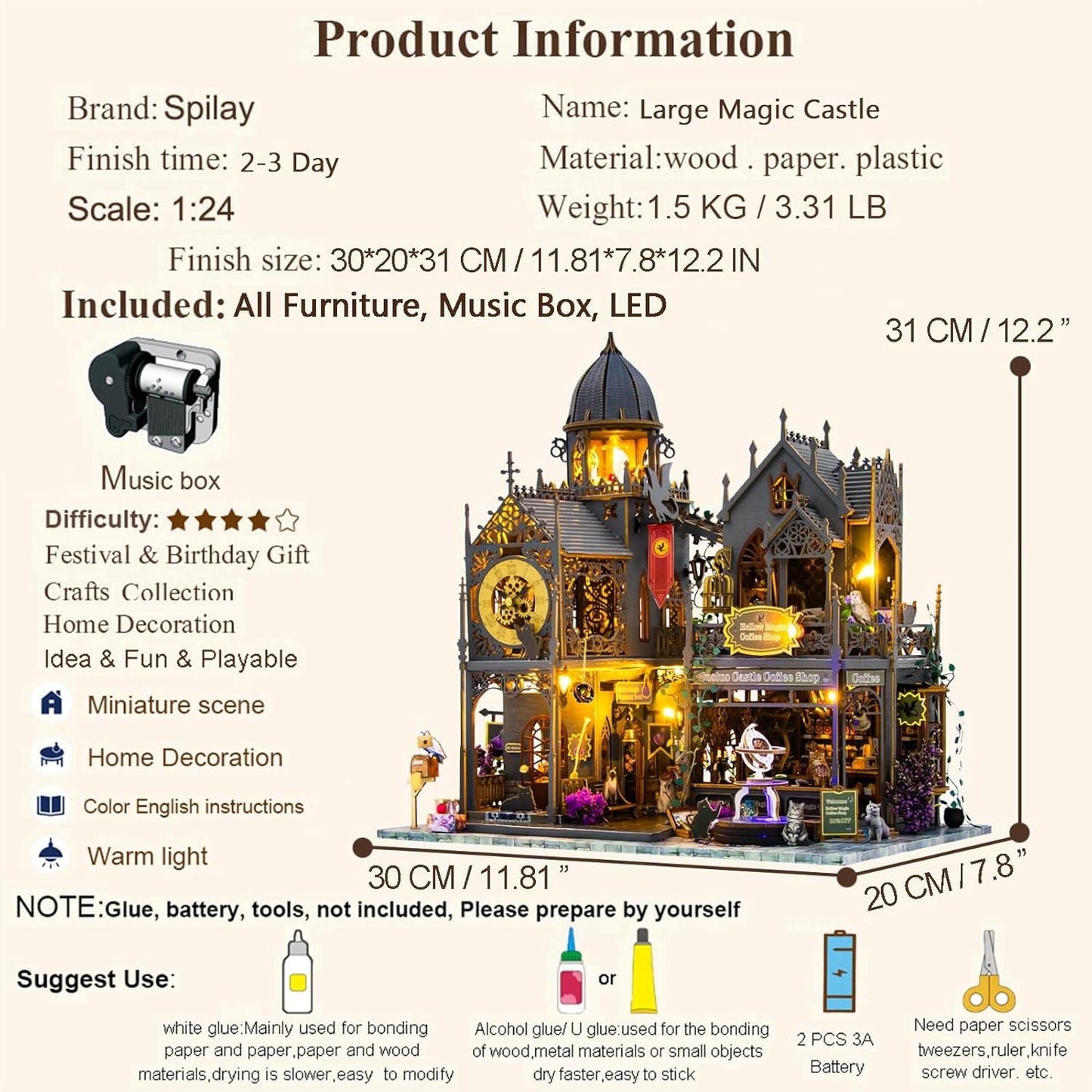 DIY Miniature Dollhouse
Rolife Cutebee HYUKBI DIY Booknook Dollhouse Kit 3D Wooden Puzzle
Micro Building Blocks Set
Blindbox plush cute toy
