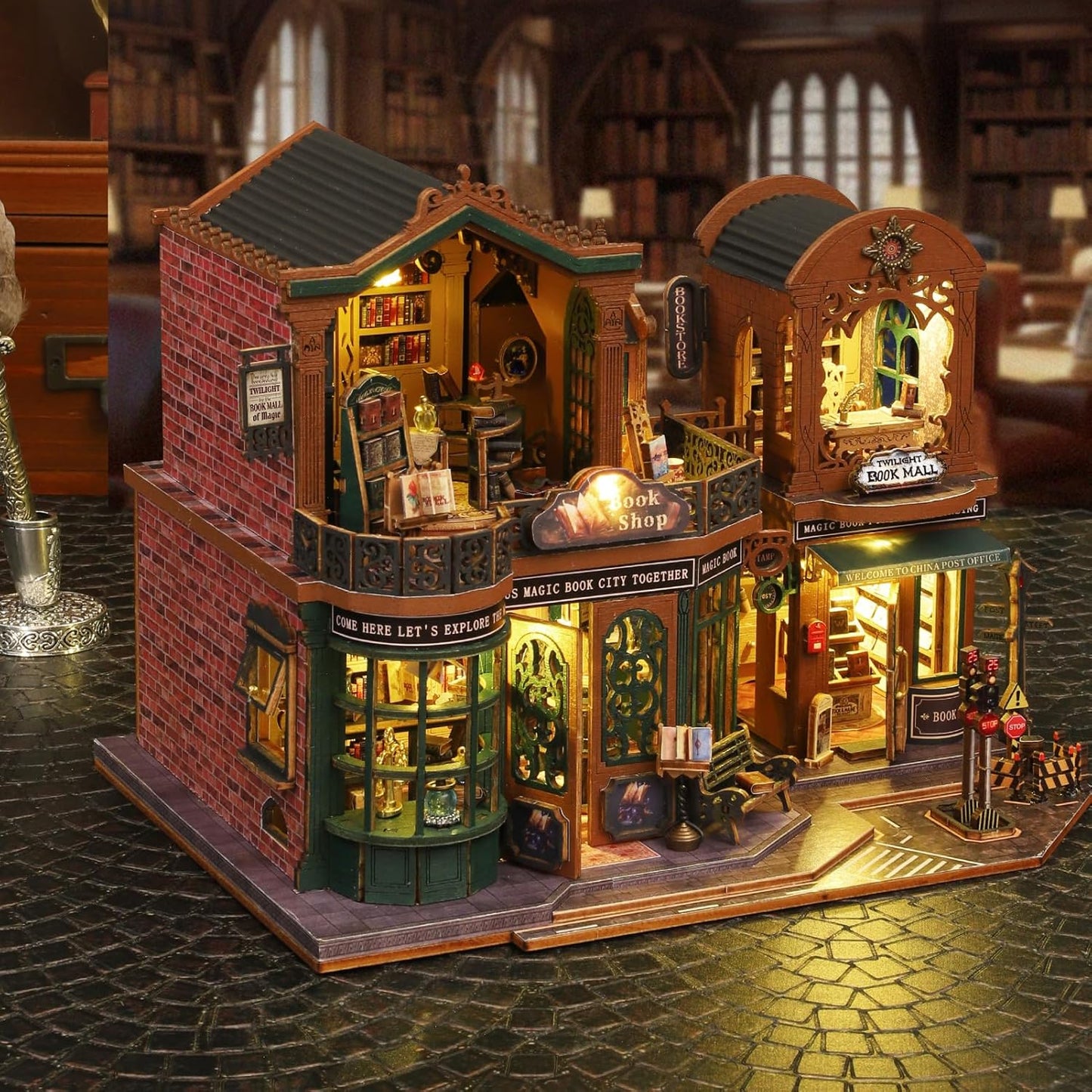 DIY Miniature Dollhouse
Rolife Cutebee HYUKBI DIY Booknook Dollhouse Kit 3D Wooden Puzzle
Micro Building Blocks Set
Blindbox plush cute toy
