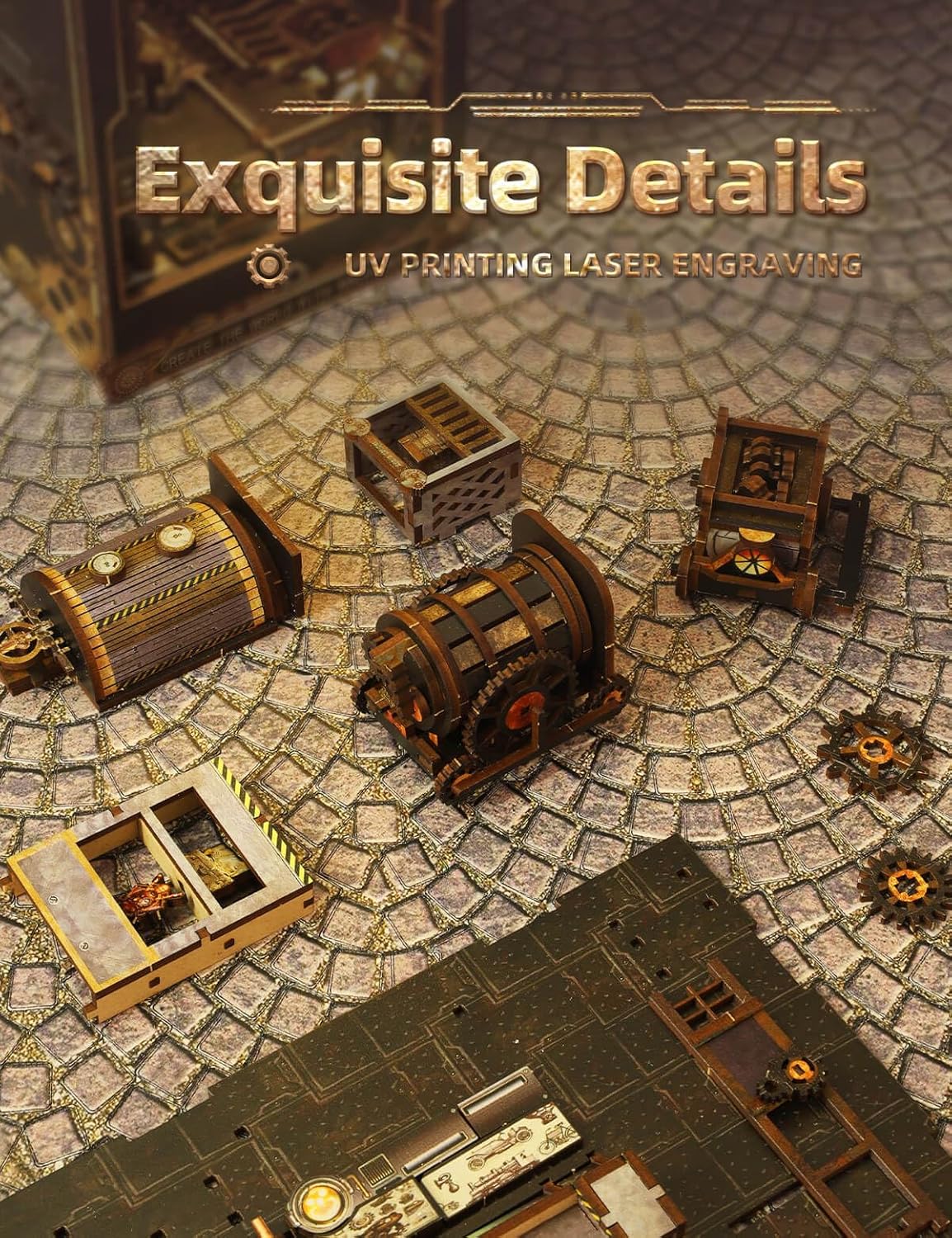 DIY Miniature Dollhouse
Rolife Cutebee HYUKBI DIY Booknook Dollhouse Kit 3D Wooden Puzzle