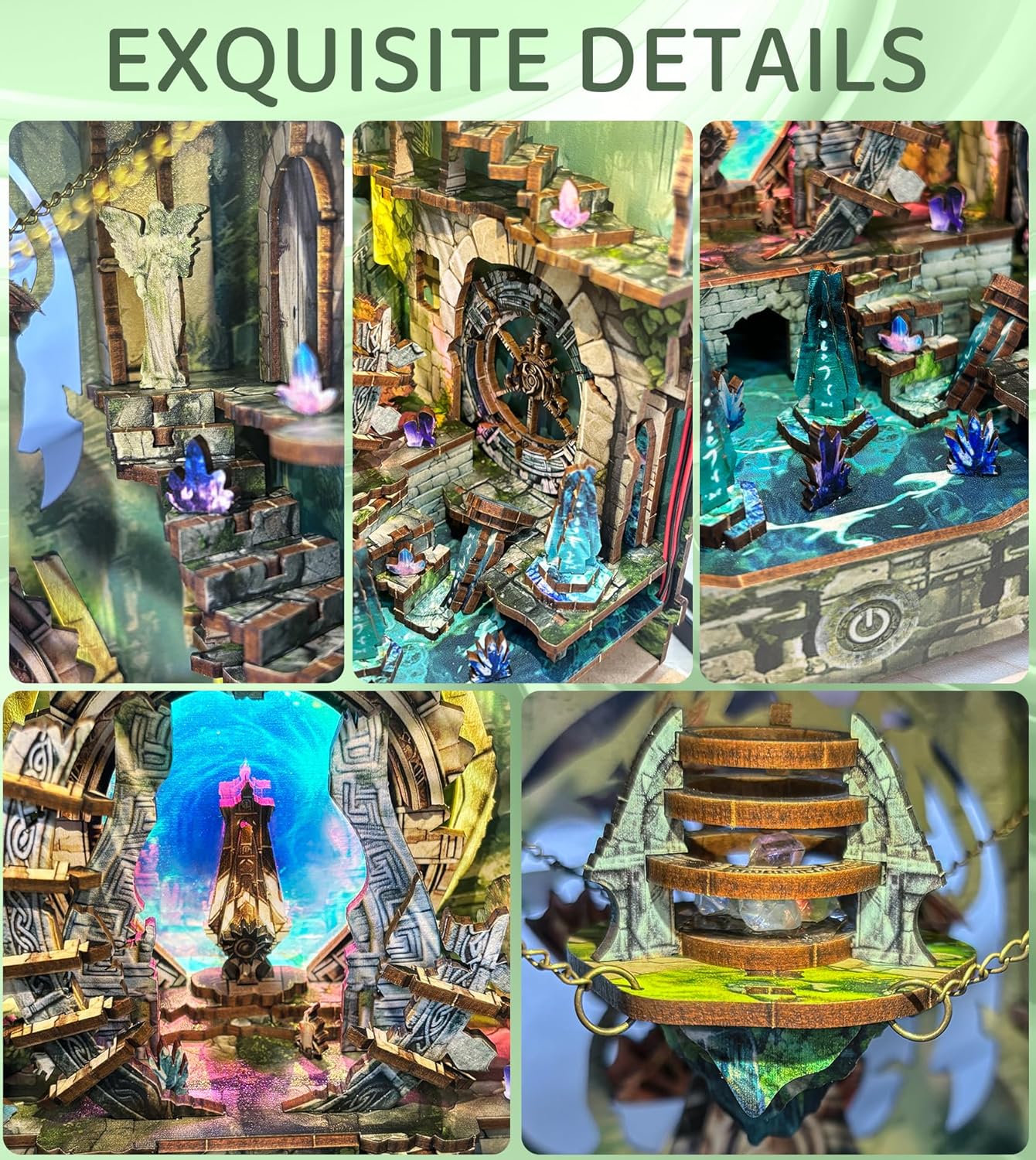 DIY Miniature Dollhouse
Rolife Cutebee HYUKBI DIY Booknook Dollhouse Kit 3D Wooden Puzzle