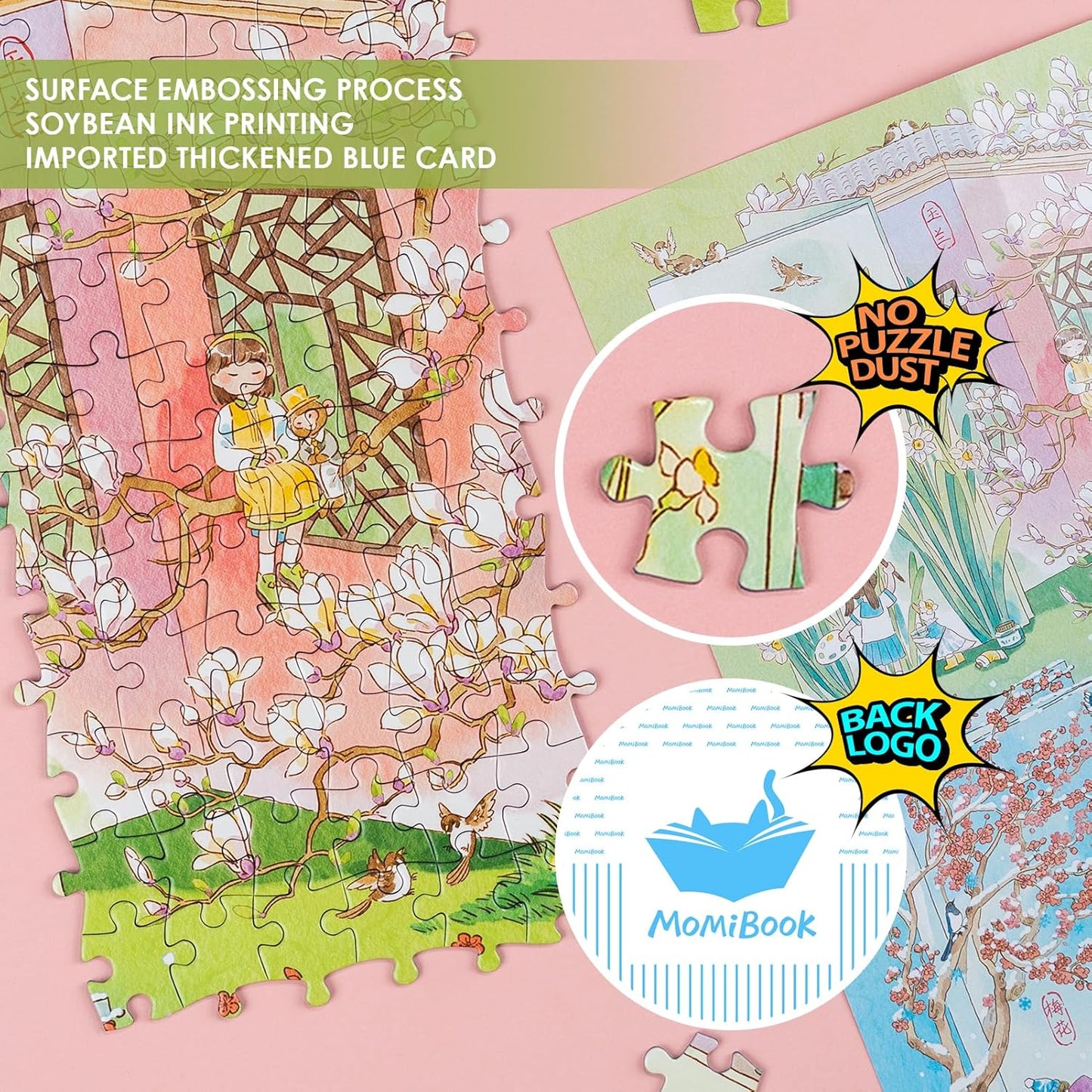 1000pcs jigsaw puzzle, 2025 new puzzle, Adult Puzzle, Cartoon Puzzle, jigsaw puzzles, momibook puzzle, puzzle 2000, Wonderful Tree House Expeditions
DIY Miniature Dollhouse
Rolife Cutebee HYUKBI DIY Booknook Dollhouse Kit 3D Wooden Puzzle
Micro Building Blocks Set
Blindbox plush cute toy
