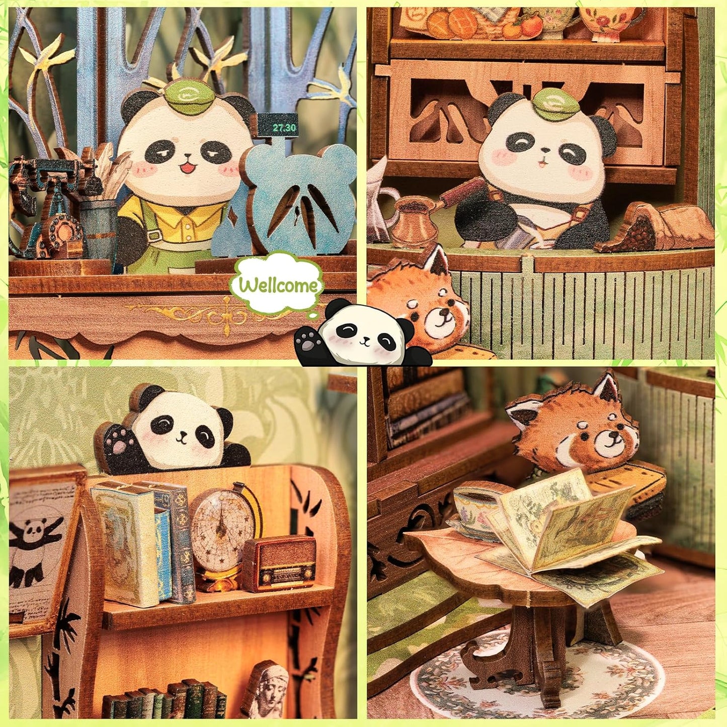 DIY Miniature Dollhouse
Rolife Cutebee HYUKBI DIY Booknook Dollhouse Kit 3D Wooden Puzzle
Micro Building Blocks Set
Blindbox plush cute toy
