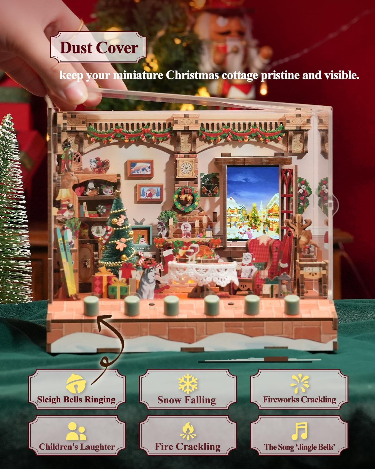 DIY Miniature Dollhouse
Rolife Cutebee HYUKBI DIY Booknook Dollhouse Kit 3D Wooden Puzzle
Micro Building Blocks Set
Blindbox plush cute toy