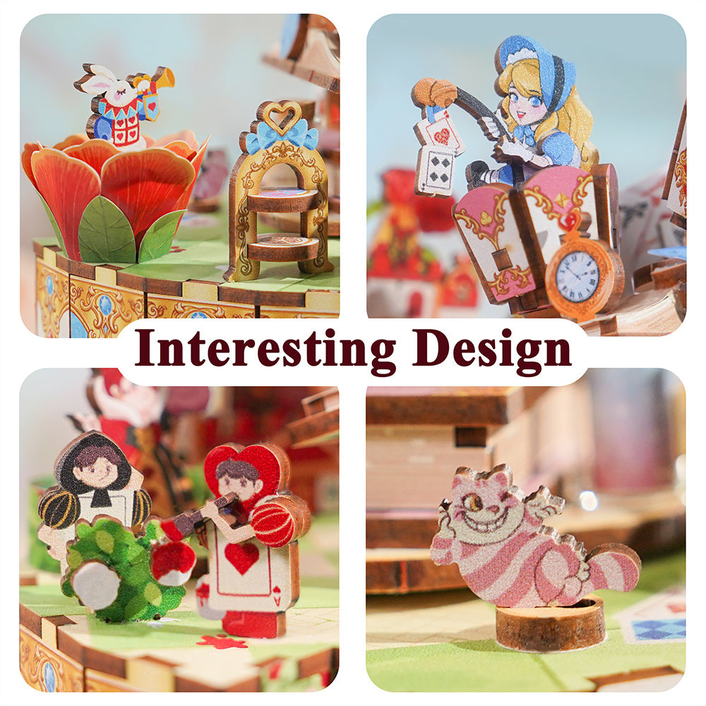 DIY Miniature Dollhouse
Rolife Cutebee HYUKBI DIY Booknook Dollhouse Kit 3D Wooden Puzzle
Micro Building Blocks Set
Blindbox plush cute toy
