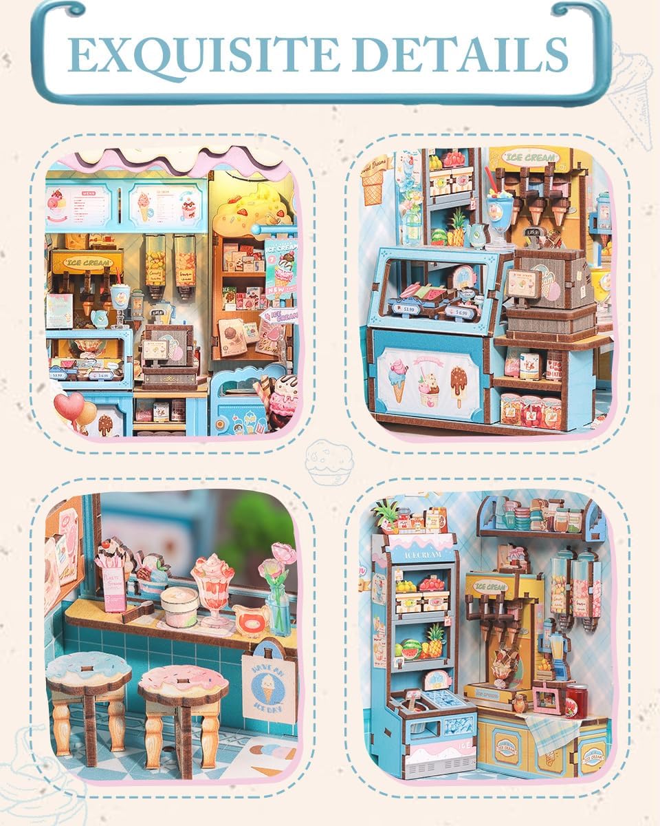 DIY Miniature Dollhouse
Rolife Cutebee HYUKBI DIY Booknook Dollhouse Kit 3D Wooden Puzzle
Micro Building Blocks Set
Blindbox plush cute toy