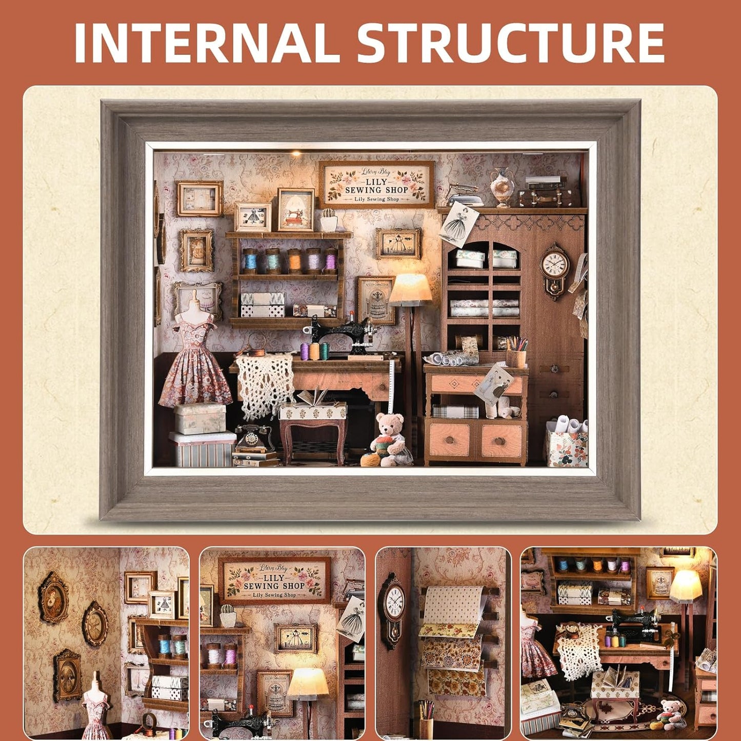 Building block, 1000pcs jigsaw puzzle, 2025 new puzzle, Adult Puzzle, Cartoon Puzzle, jigsaw puzzles,, puzzle 2000, DIY Miniature Dollhouse, Rolife, Cutebee, HYUKBI, DIY Booknook, Bookend, Dollhouse Kit, 3D Wooden Puzzle, Micro Building Blocks Set, Christmas Holiday gift