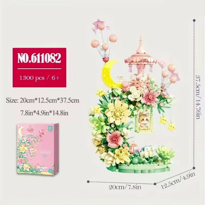 DIY Miniature Dollhouse
Rolife Cutebee HYUKBI DIY Booknook Dollhouse Kit 3D Wooden Puzzle
Micro Building Blocks Set