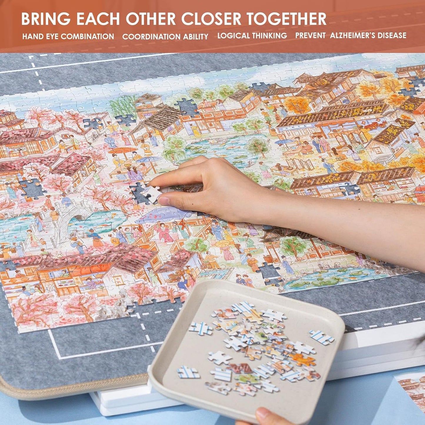 1000pcs jigsaw puzzle, 2025 new puzzle, Adult Puzzle, Cartoon Puzzle, jigsaw puzzles, momibook puzzle, puzzle 2000, Wonderful Tree House Expeditions
DIY Miniature Dollhouse
Rolife Cutebee HYUKBI DIY Booknook Dollhouse Kit 3D Wooden Puzzle
Micro Building Blocks Set
Blindbox plush cute toy