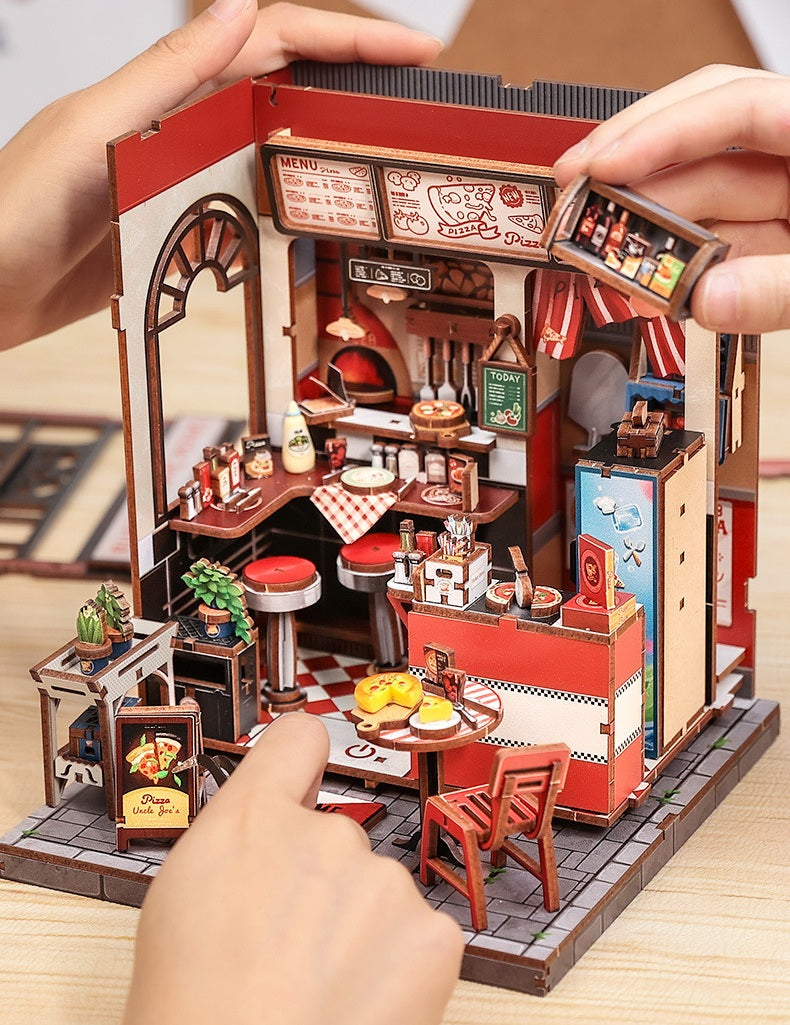 DIY Miniature Dollhouse
Rolife Cutebee HYUKBI DIY Booknook Dollhouse Kit 3D Wooden Puzzle
Micro Building Blocks Set
Blindbox plush cute toy
