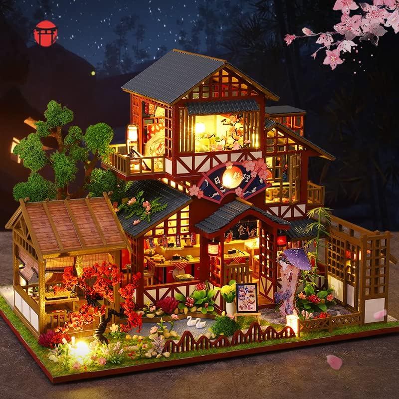 HYUKBI DIY Booknook Dollhouse Kit