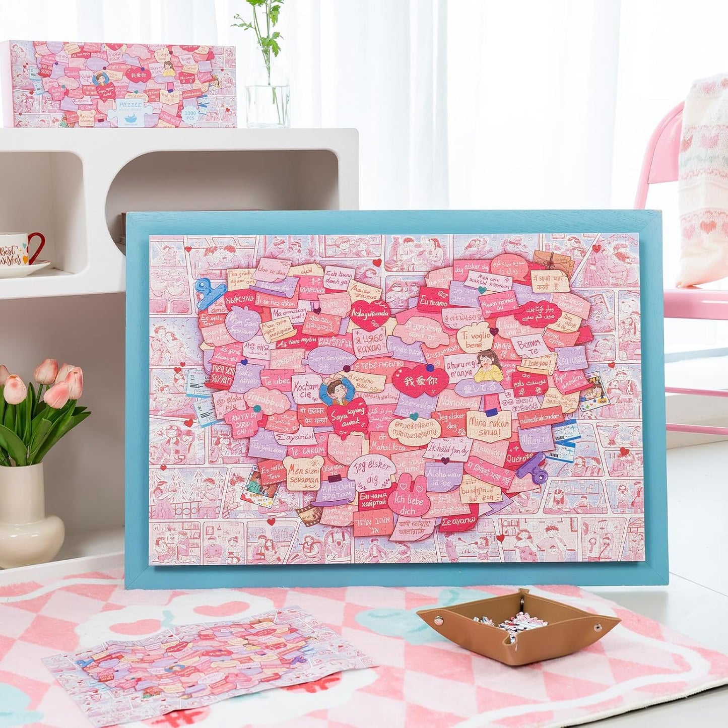 1000pcs jigsaw puzzle, 2025 new puzzle, Adult Puzzle, Cartoon Puzzle, jigsaw puzzles, momibook puzzle, puzzle 2000, Wonderful Tree House Expeditions
DIY Miniature Dollhouse
Rolife Cutebee HYUKBI DIY Booknook Dollhouse Kit 3D Wooden Puzzle
Micro Building Blocks Set
Blindbox plush cute toy
