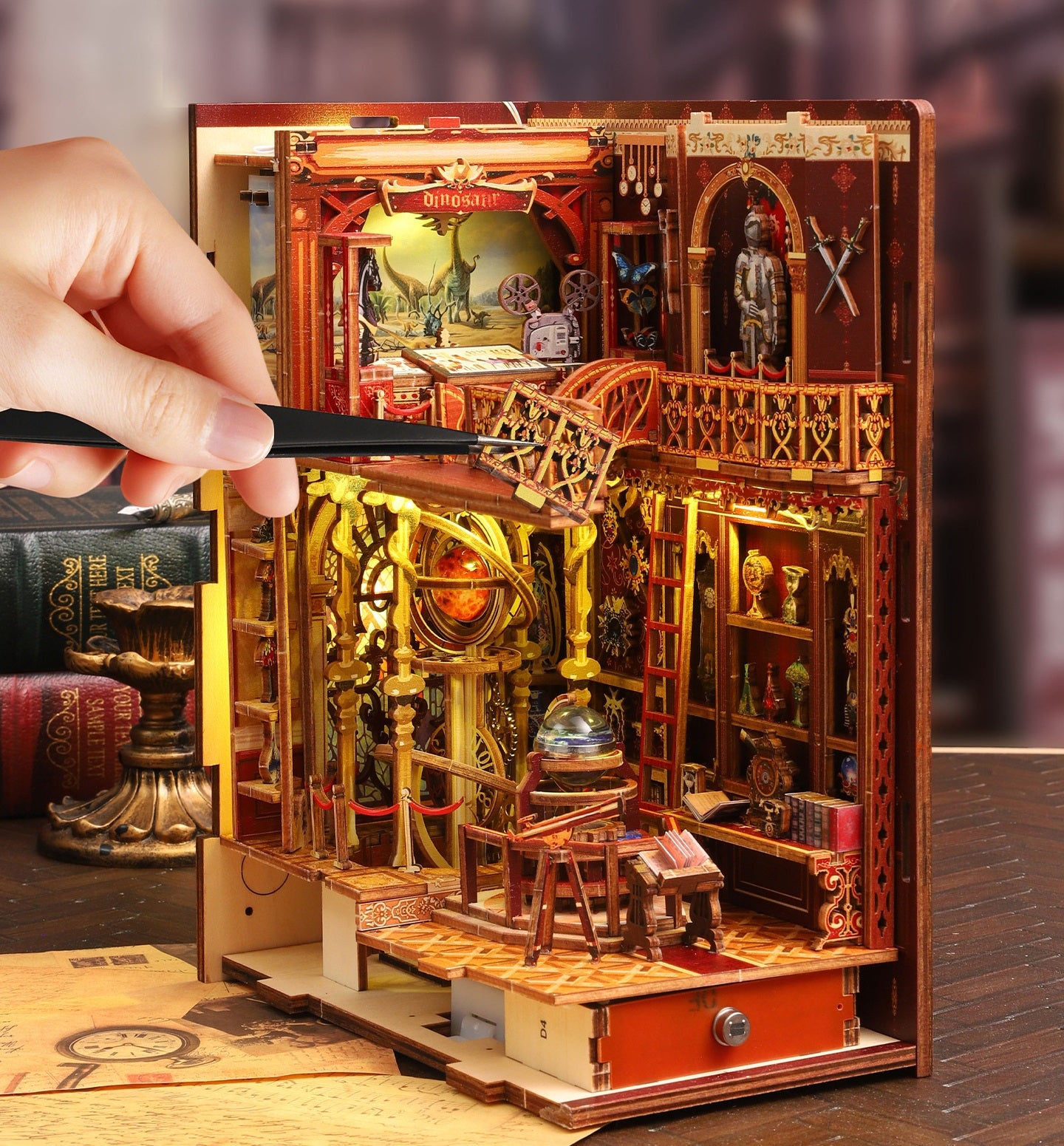 Building block, 1000pcs jigsaw puzzle, 2025 new puzzle, Adult Puzzle, Cartoon Puzzle, jigsaw puzzles, Acrylic Puzzle, puzzle 2000, DIY Miniature Dollhouse, Rolife, Cutebee, HYUKBI, DIY Booknook, Bookend, Dollhouse Kit, 3D Wooden Puzzle, Micro Building Blocks Set, Christmas Holiday gift, home decor, table decor