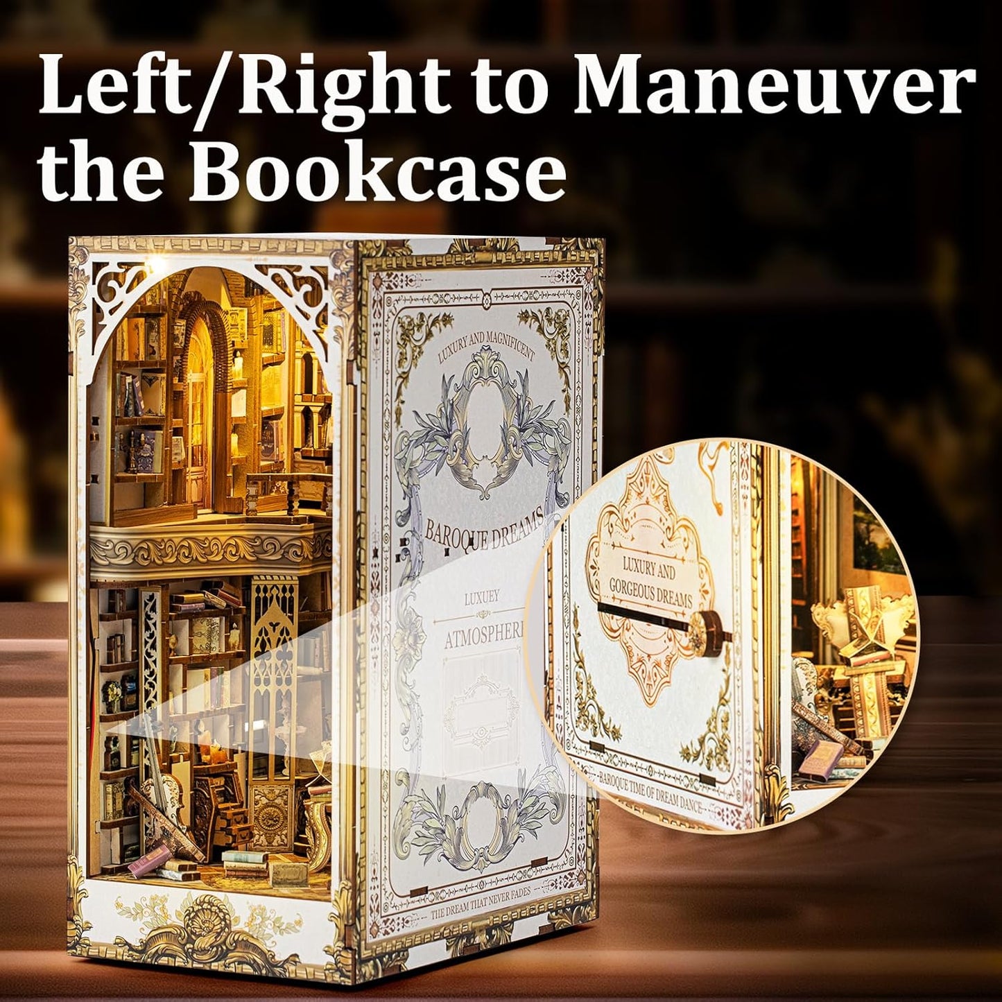 HYUKBI DIY Booknook Dollhouse Kit