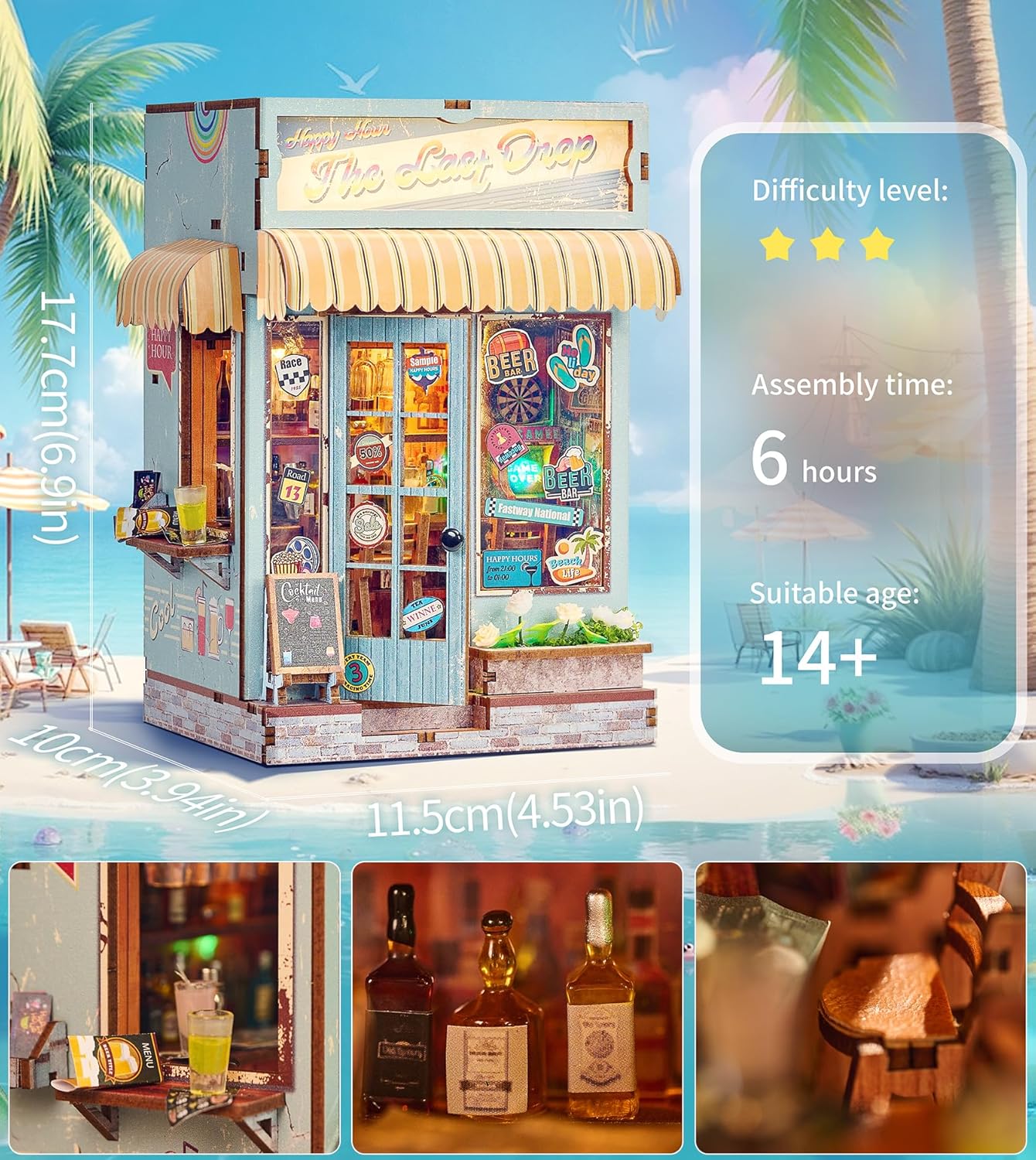 DIY Miniature Dollhouse
Rolife Cutebee HYUKBI DIY Booknook Dollhouse Kit 3D Wooden Puzzle
Micro Building Blocks Set
Blindbox plush cute toy