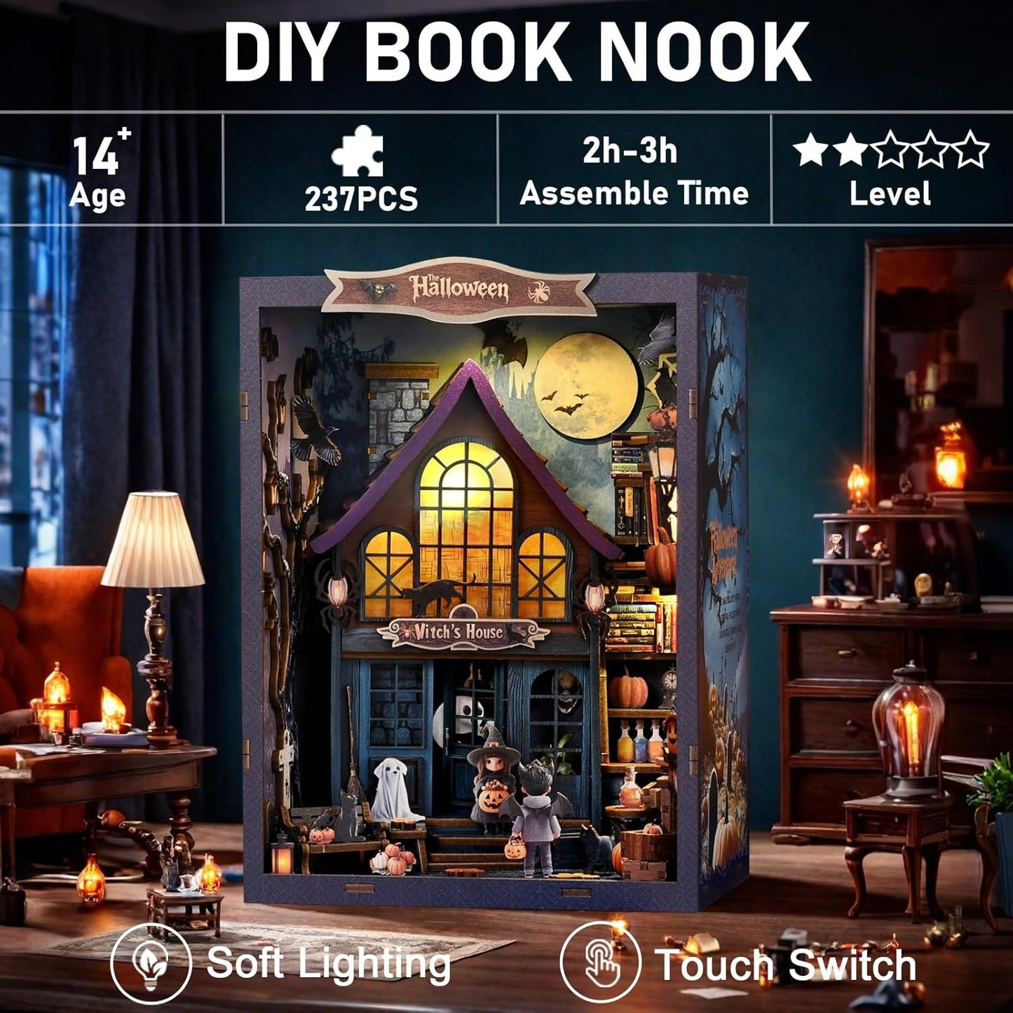 Building block, 1000pcs jigsaw puzzle, 2025 new puzzle, Adult Puzzle, Cartoon Puzzle, jigsaw puzzles,, puzzle 2000, DIY Miniature Dollhouse, Rolife, Cutebee, HYUKBI, DIY Booknook, Bookend, Dollhouse Kit, 3D Wooden Puzzle, Micro Building Blocks Set, Christmas Holiday gift