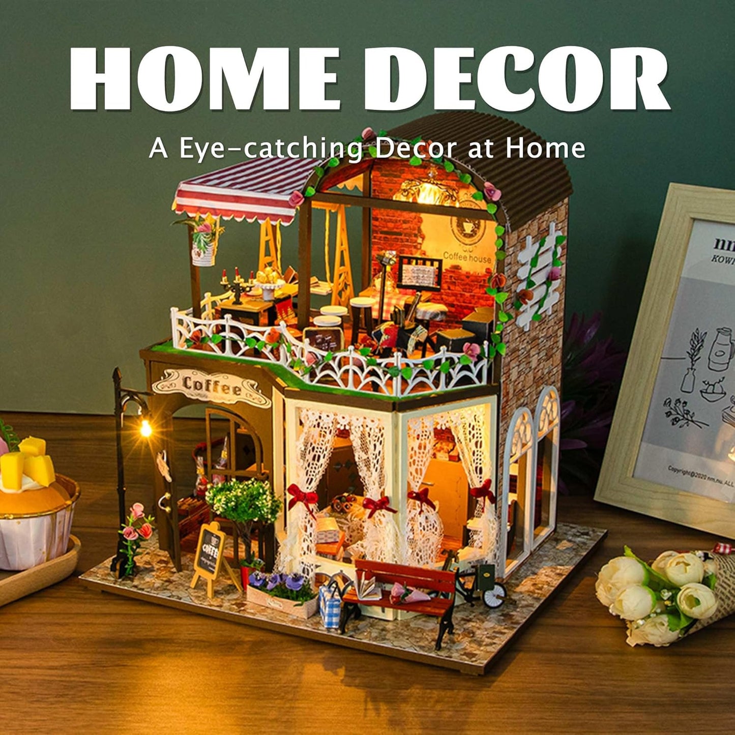 Building block, 1000pcs jigsaw puzzle, 2025 new puzzle, Adult Puzzle, Cartoon Puzzle, jigsaw puzzles,, puzzle 2000, DIY Miniature Dollhouse, Rolife, Cutebee, HYUKBI, DIY Booknook, Bookend, Dollhouse Kit, 3D Wooden Puzzle, Micro Building Blocks Set, Christmas Holiday gift