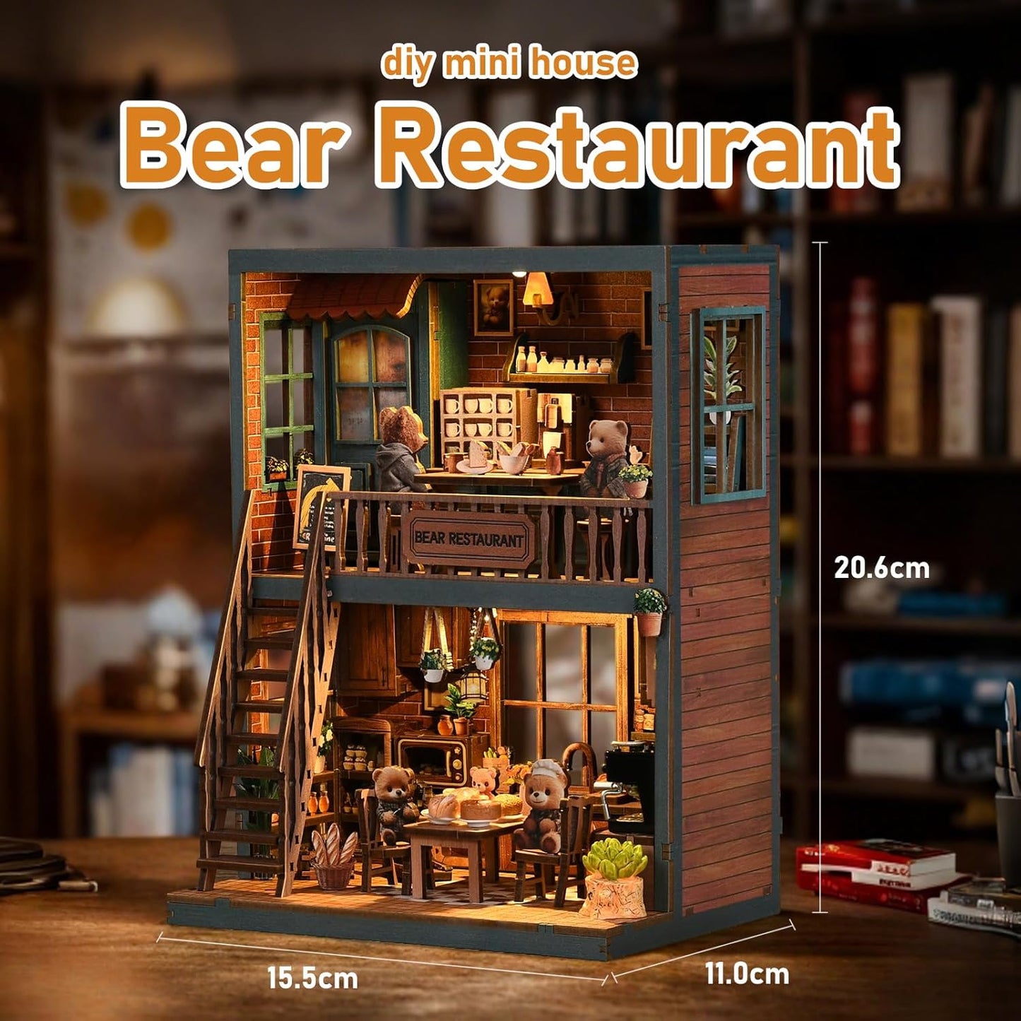 Building block, 1000pcs jigsaw puzzle, 2025 new puzzle, Adult Puzzle, Cartoon Puzzle, jigsaw puzzles,, puzzle 2000, DIY Miniature Dollhouse, Rolife, Cutebee, HYUKBI, DIY Booknook, Bookend, Dollhouse Kit, 3D Wooden Puzzle, Micro Building Blocks Set, Christmas Holiday gift