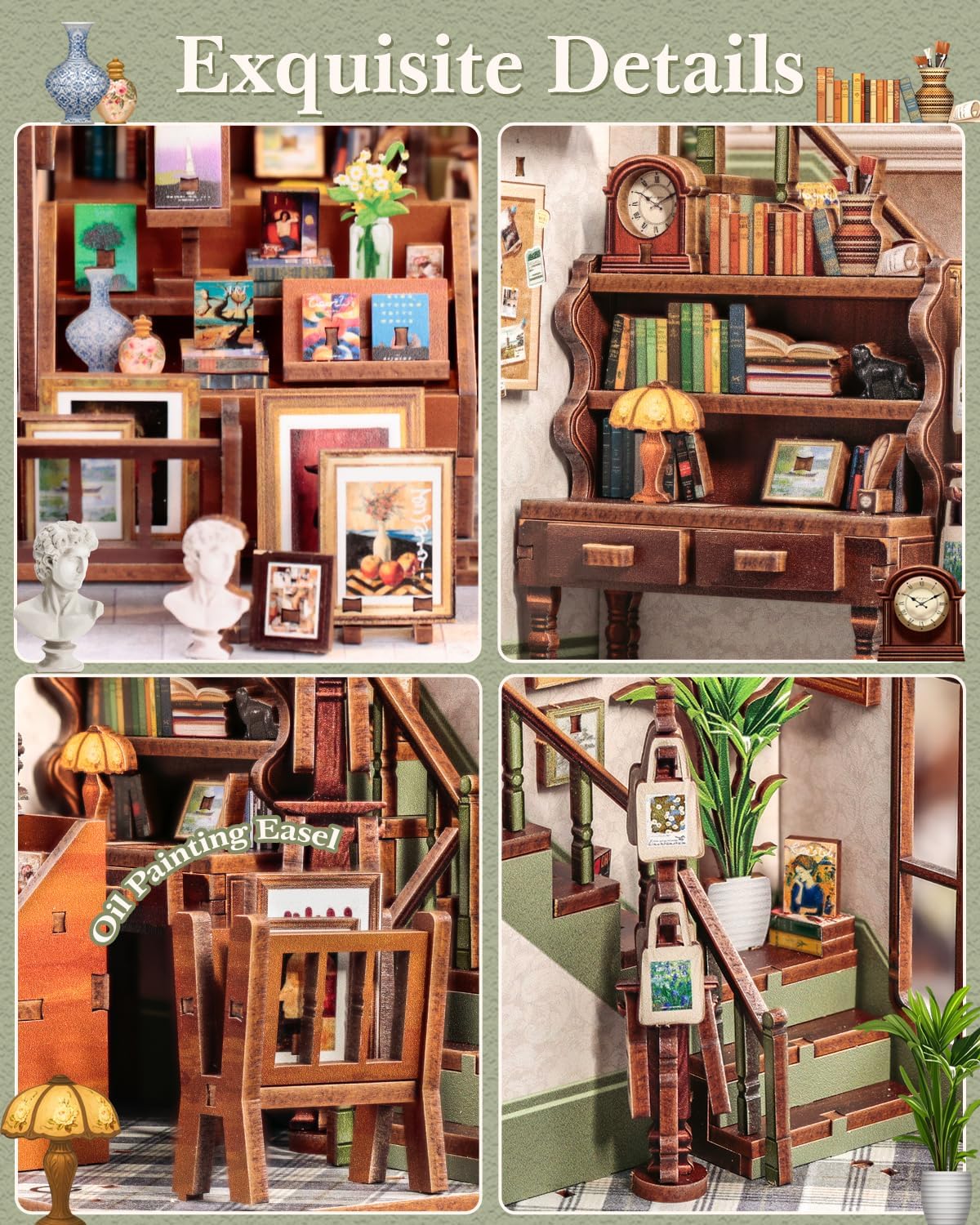 Building block, 1000pcs jigsaw puzzle, 2025 new puzzle, Adult Puzzle, Cartoon Puzzle, jigsaw puzzles,, puzzle 2000, DIY Miniature Dollhouse, Rolife, Cutebee, HYUKBI, DIY Booknook, Bookend, Dollhouse Kit, 3D Wooden Puzzle, Micro Building Blocks Set, Christmas Holiday gift
