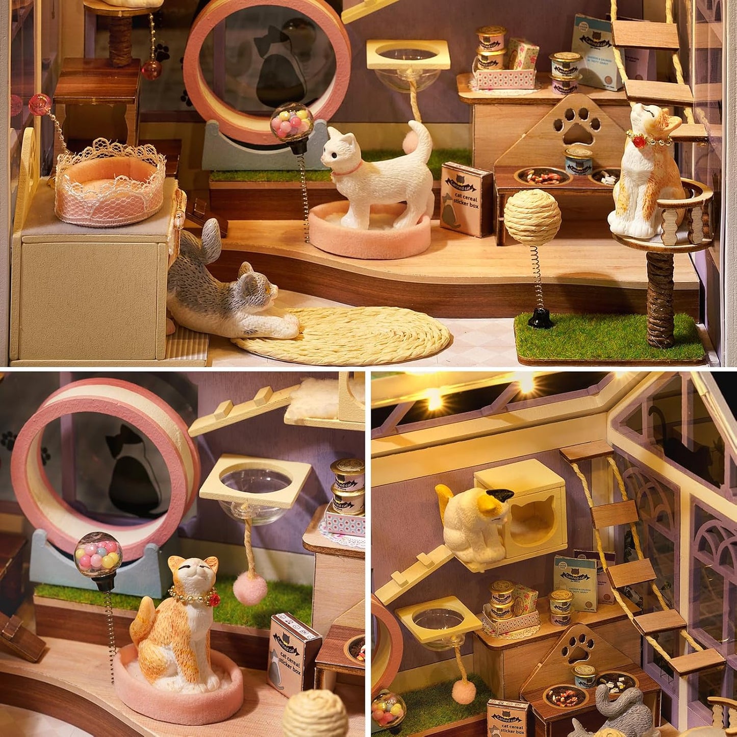 DIY Miniature Dollhouse
Rolife Cutebee HYUKBI DIY Booknook Dollhouse Kit 3D Wooden Puzzle
Micro Building Blocks Set
Blindbox plush cute toy