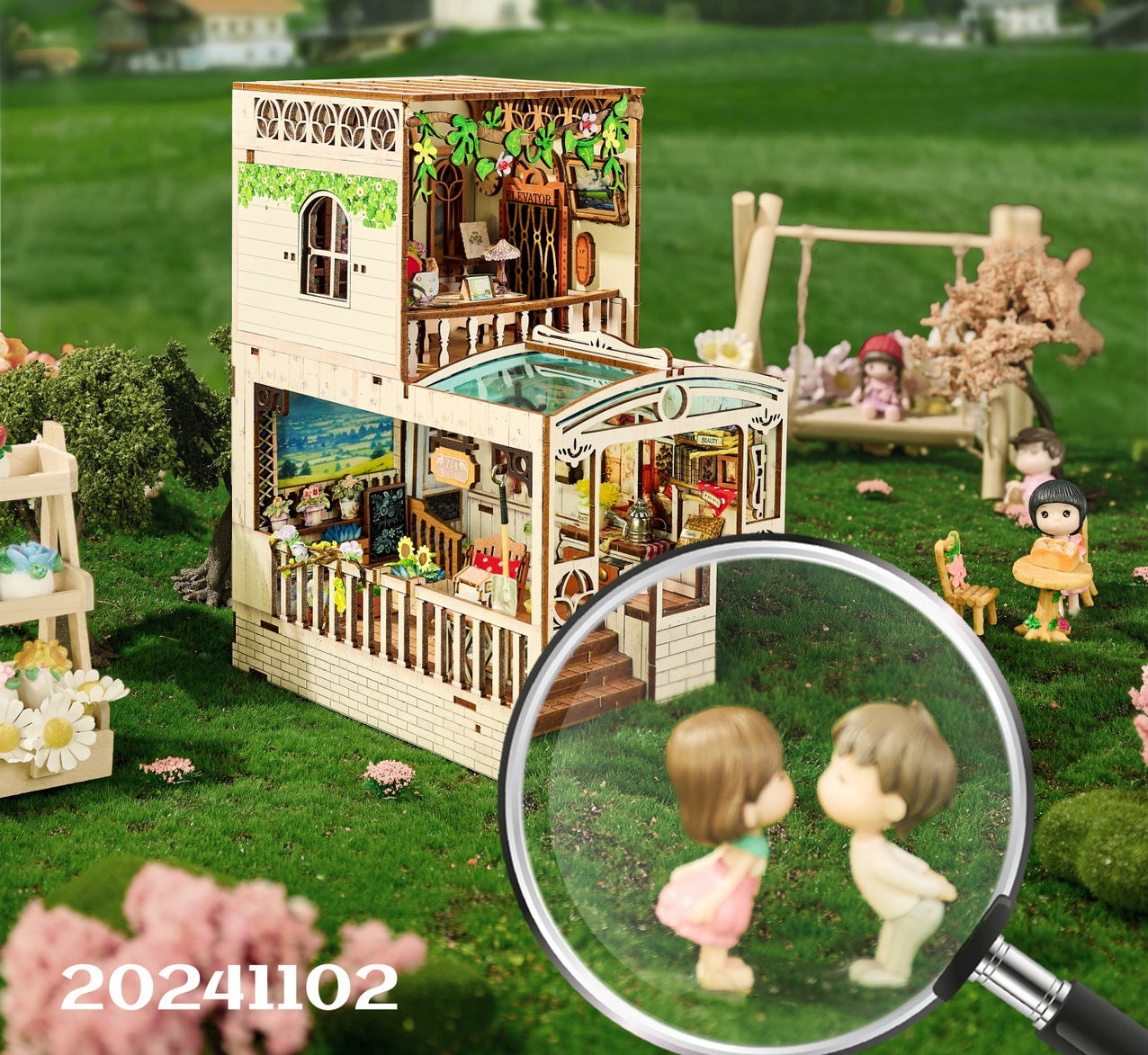 DIY Miniature Dollhouse
Rolife Cutebee HYUKBI DIY Booknook Dollhouse Kit 3D Wooden Puzzle
Micro Building Blocks Set