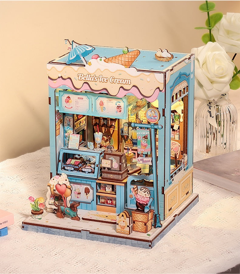DIY Miniature Dollhouse
Rolife Cutebee HYUKBI DIY Booknook Dollhouse Kit 3D Wooden Puzzle
Micro Building Blocks Set
Blindbox plush cute toy