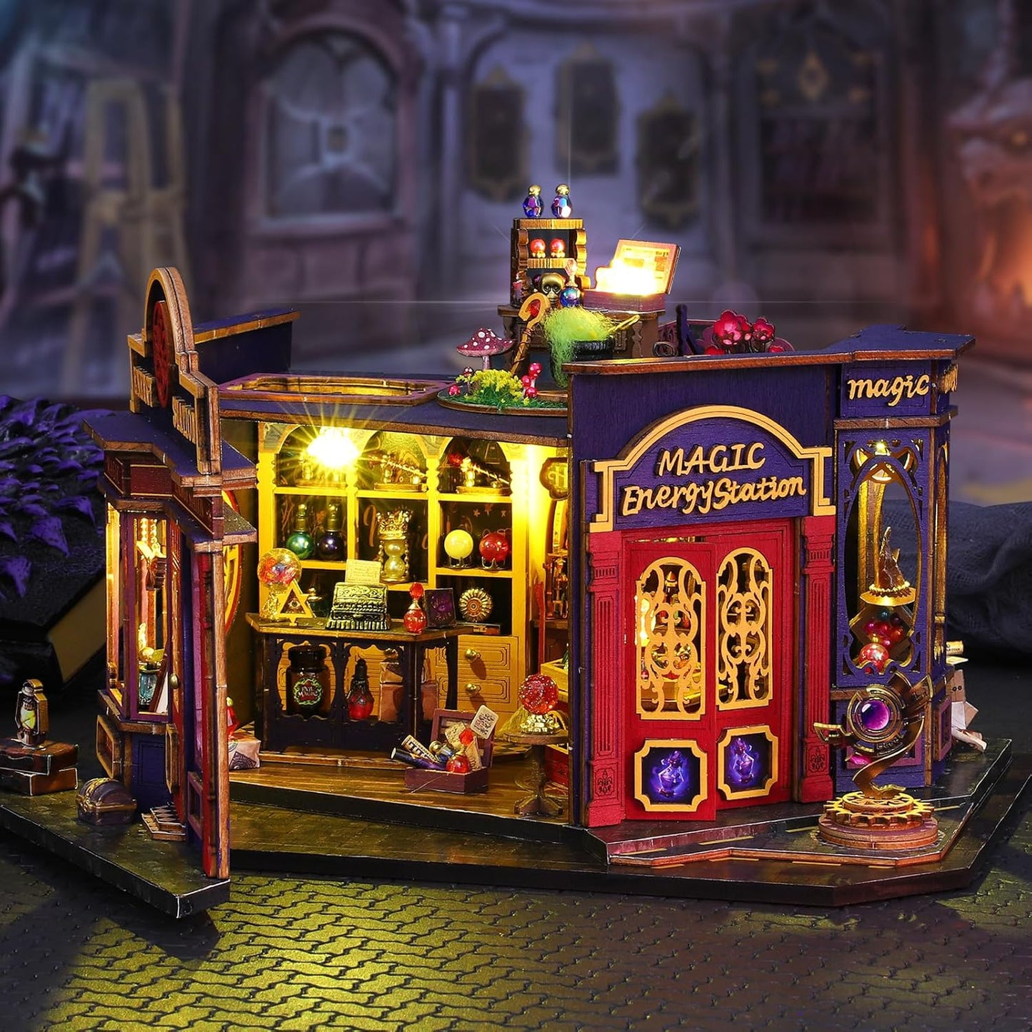 DIY Miniature Dollhouse
Rolife Cutebee HYUKBI DIY Booknook Dollhouse Kit 3D Wooden Puzzle
Micro Building Blocks Set