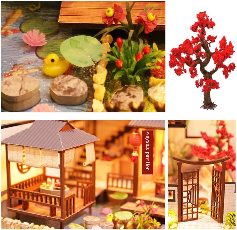 HYUKBI DIY Booknook Dollhouse Kit